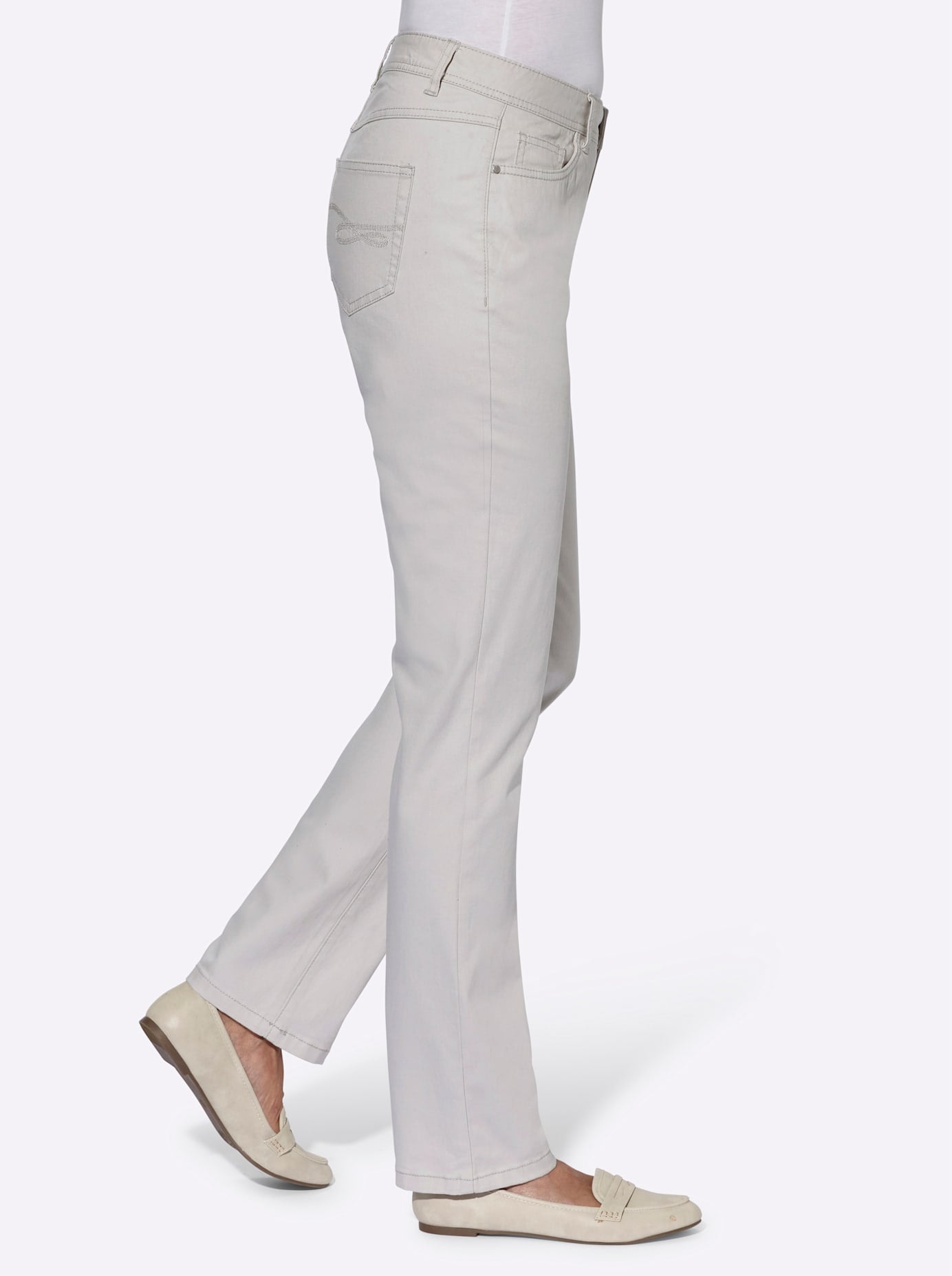 Casual Looks Bequeme Jeans, (1 tlg.)