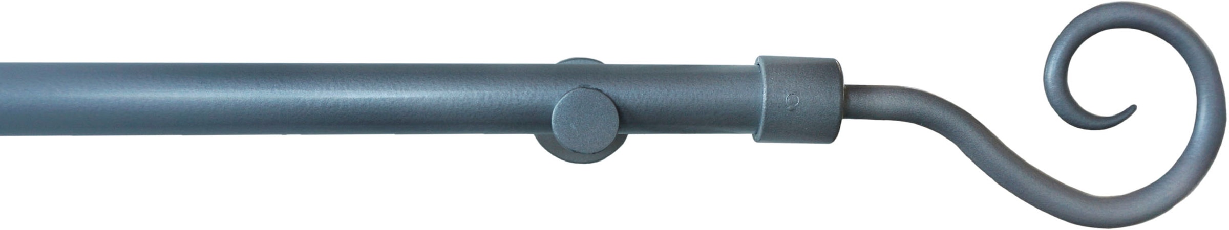 GARESA Gardinenstange »Ulli«, 1 läufig-läufig, Fixmaß, Fixlänge 120, 160, 200 cm, mit Ringe und Haken