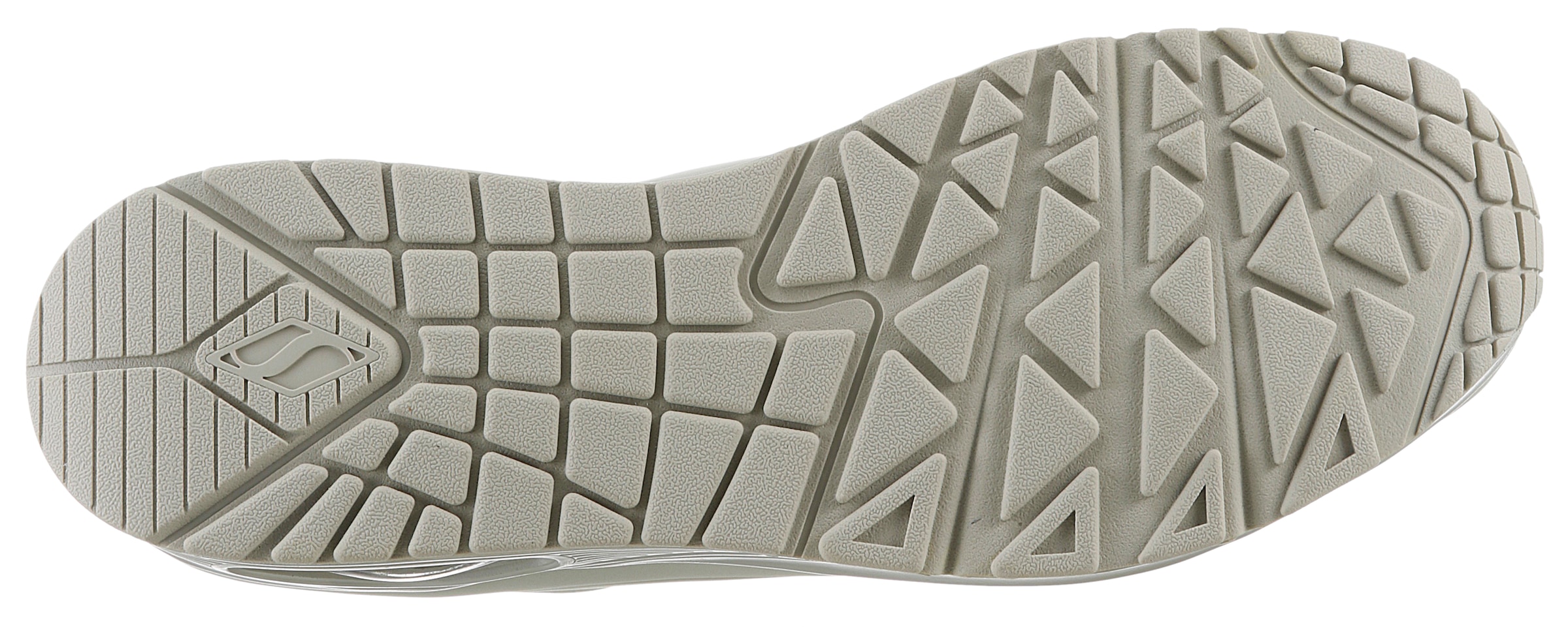 Skechers Wedgesneaker »UNO STAND ON AIR«, Freizeitschuh, Halbschuh, Schnürschuh weich gepolsterte Innensohle