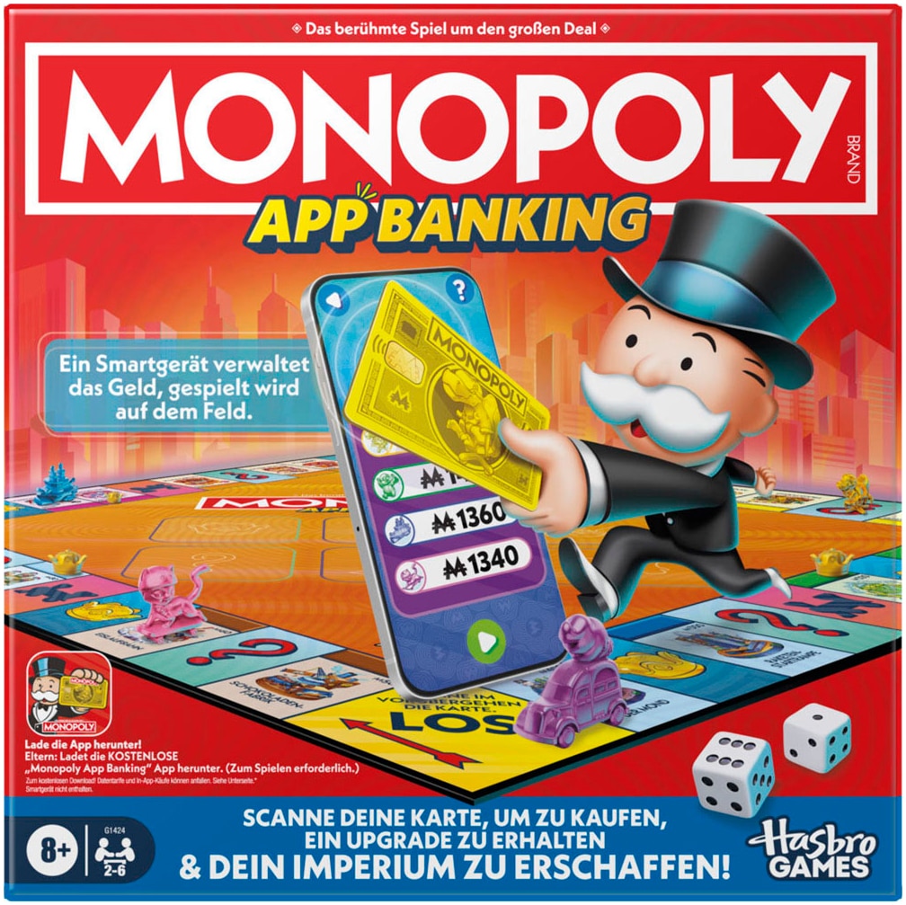 Hasbro Spiel »Monopoly App Banking«