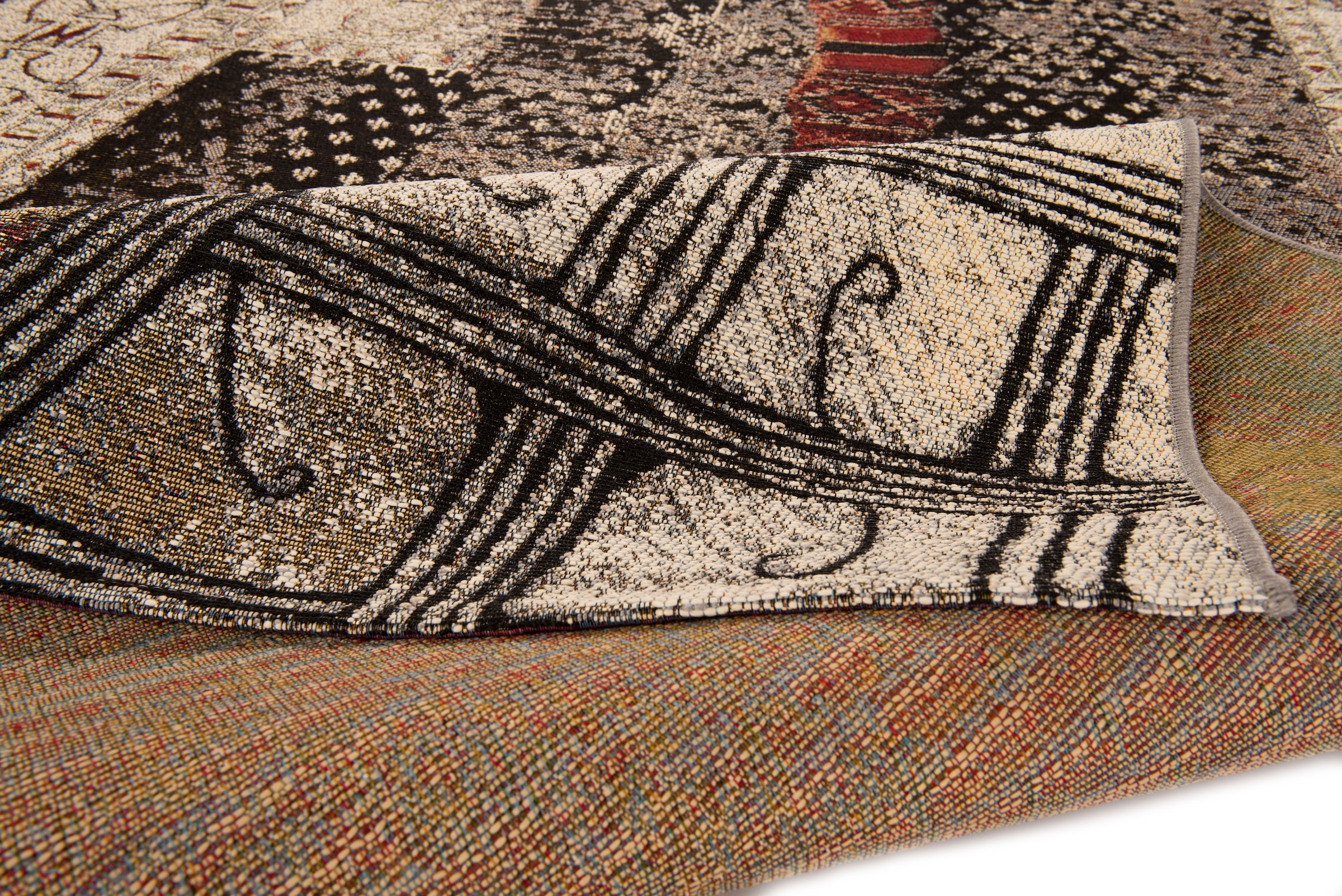 Gino Falcone Teppich »Outdoor-Africa 37« rechteckig 5 mm Höhe Flachgewebe, In- und Outdoor geeignet, Wohnzimmer
