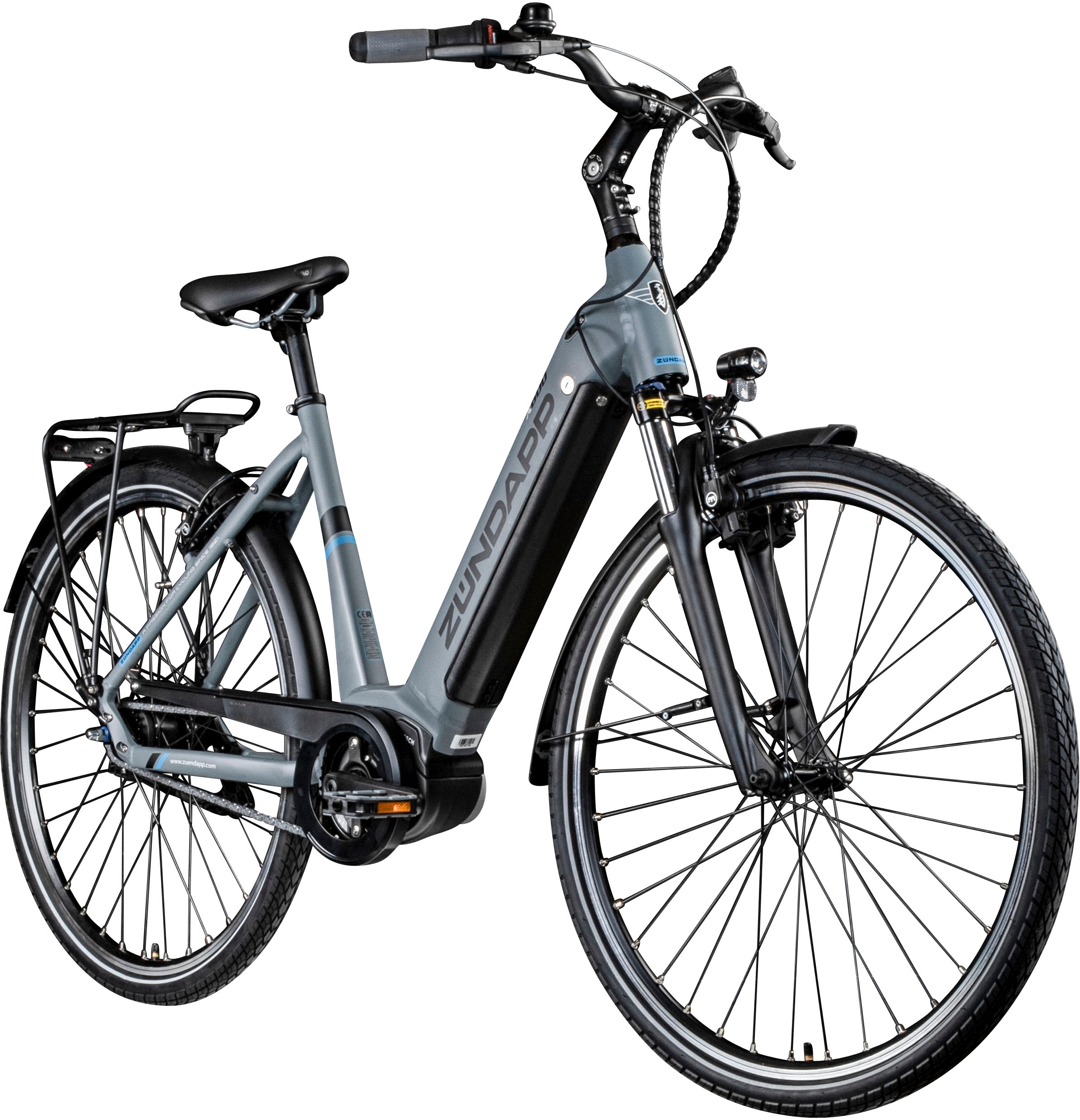 Zündapp »X600« 7 Gang Shimano Nexus Schaltwerk Nabenschaltung Mittelmotor 250 W Pedelec, Elektrofahrrad für Damen u. Herren