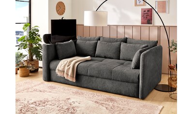 Jockenhöfer Gruppe Big-Sofa »Streamer«, mit versenkbarem TV-Lift inkl. Fernbedienung,... kaufen