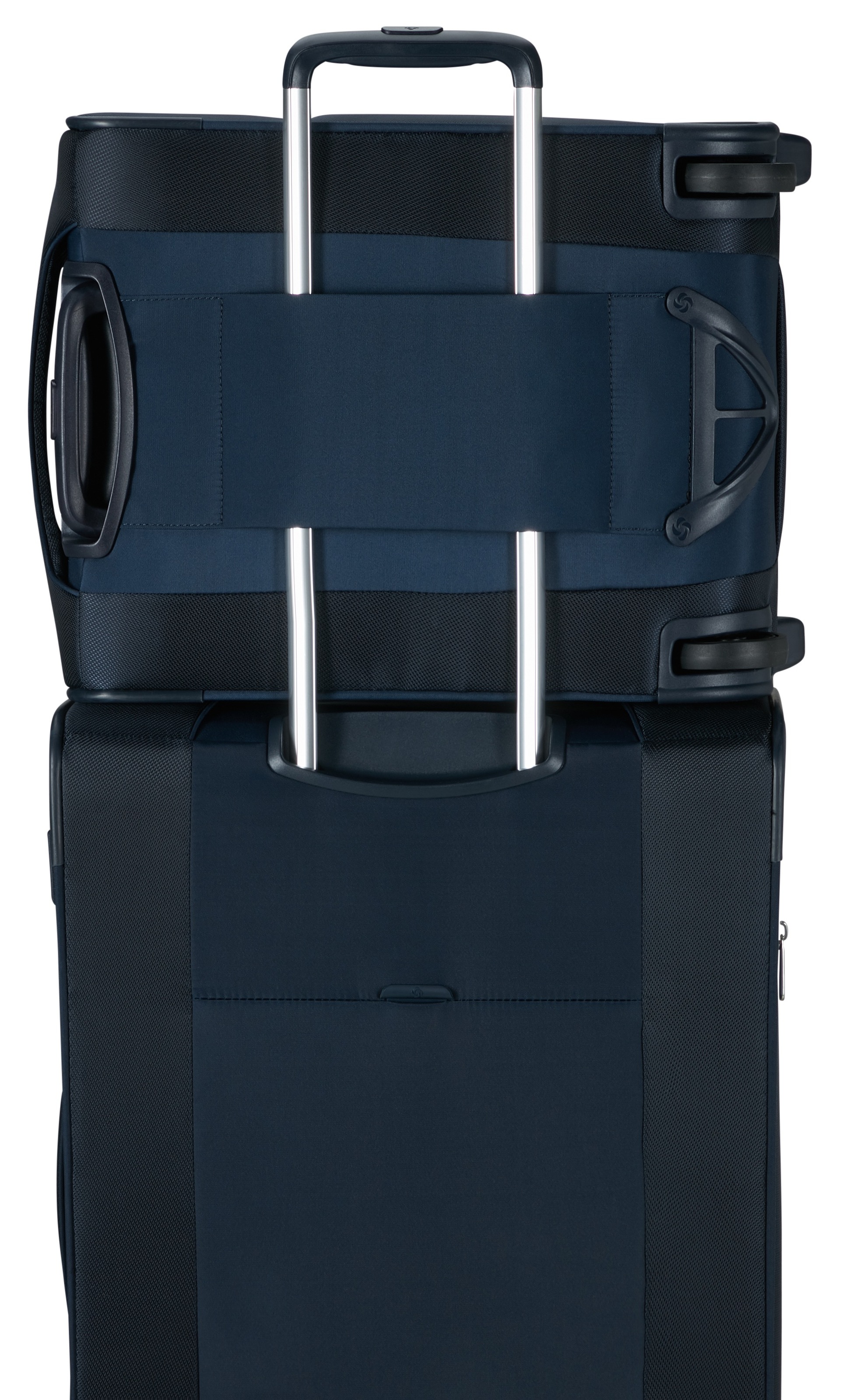 Samsonite Weichgepäck-Trolley »RE-LITE, 45 cm«, (Set, 2 St., mit Packwürfel), 2 Rollen, Underseater Handgepäck TSA-Schloss Reisekoffer Laptopfach