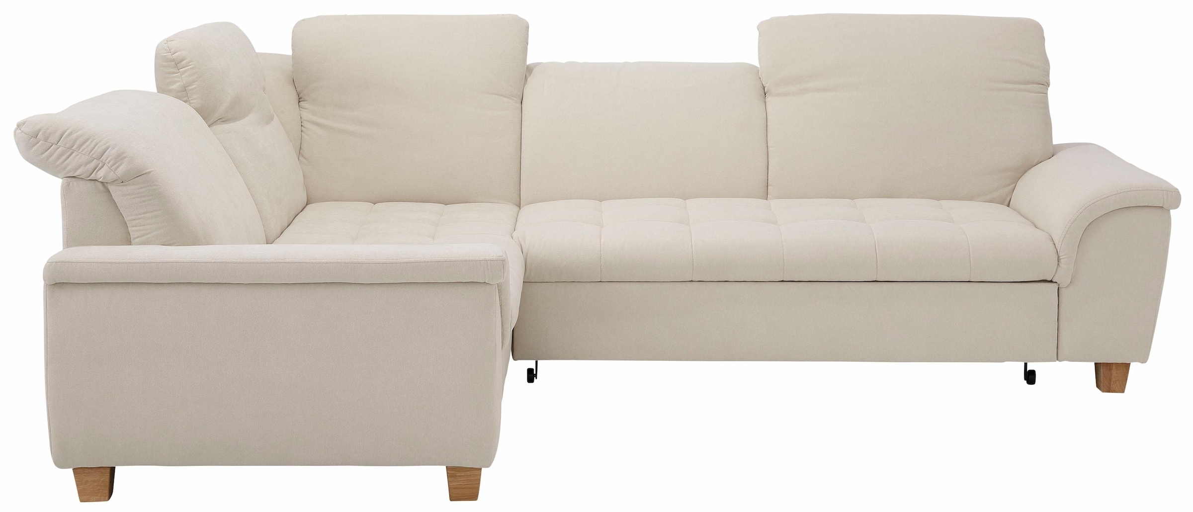 Home affaire Ecksofa »Lyla L-Form«, wahlweise mit Rückenfunktion und Bettfunktion