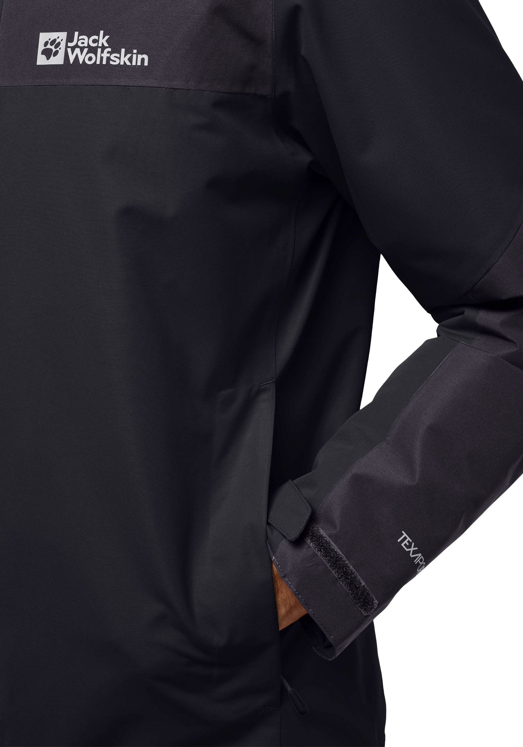 Jack Wolfskin Funktionsjacke »JASPER«, mit Kapuze, Wärmend, winddicht, Übergangsjacke