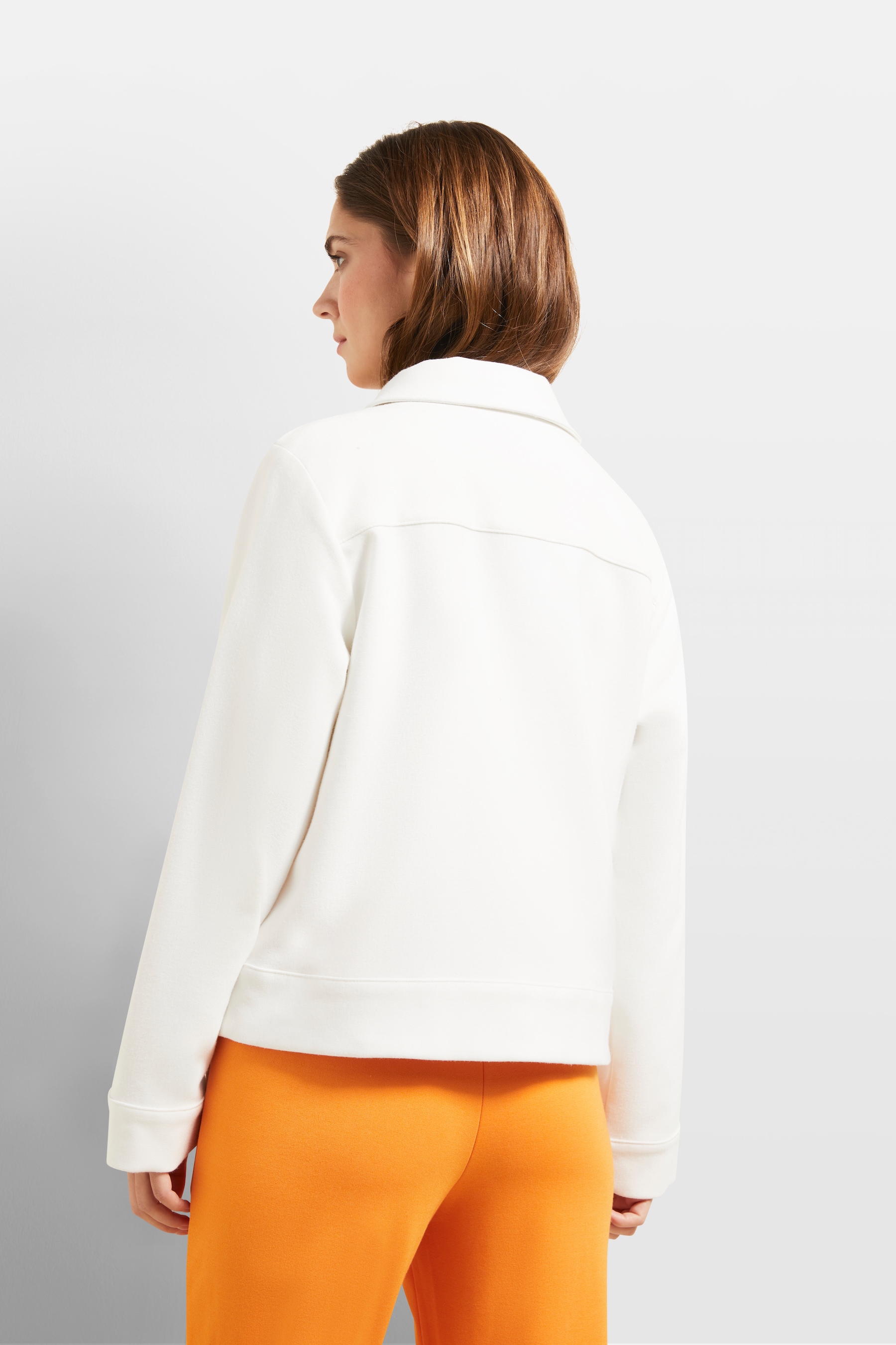 bugatti Langjacke ohne Kapuze mit aufgesetzten Brusttaschen