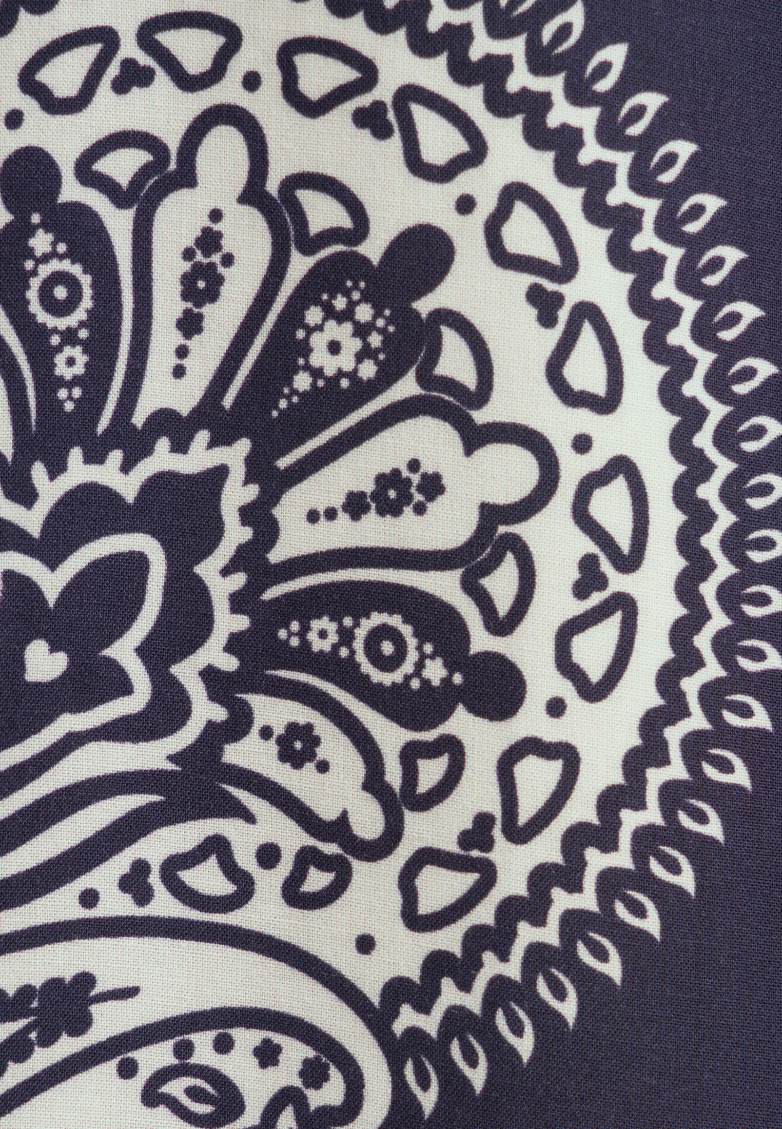 seidensticker Hemdbluse »Schwarze Rose«, Langarm Kragen Tuchprint