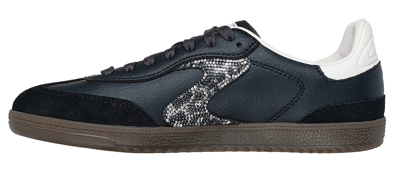 Skechers Sneaker »HOTSHOT-SHIMMERING SPOTS«  Retro Sneaker, Schnürschuh mit glitzerndem Animal-Einsatz