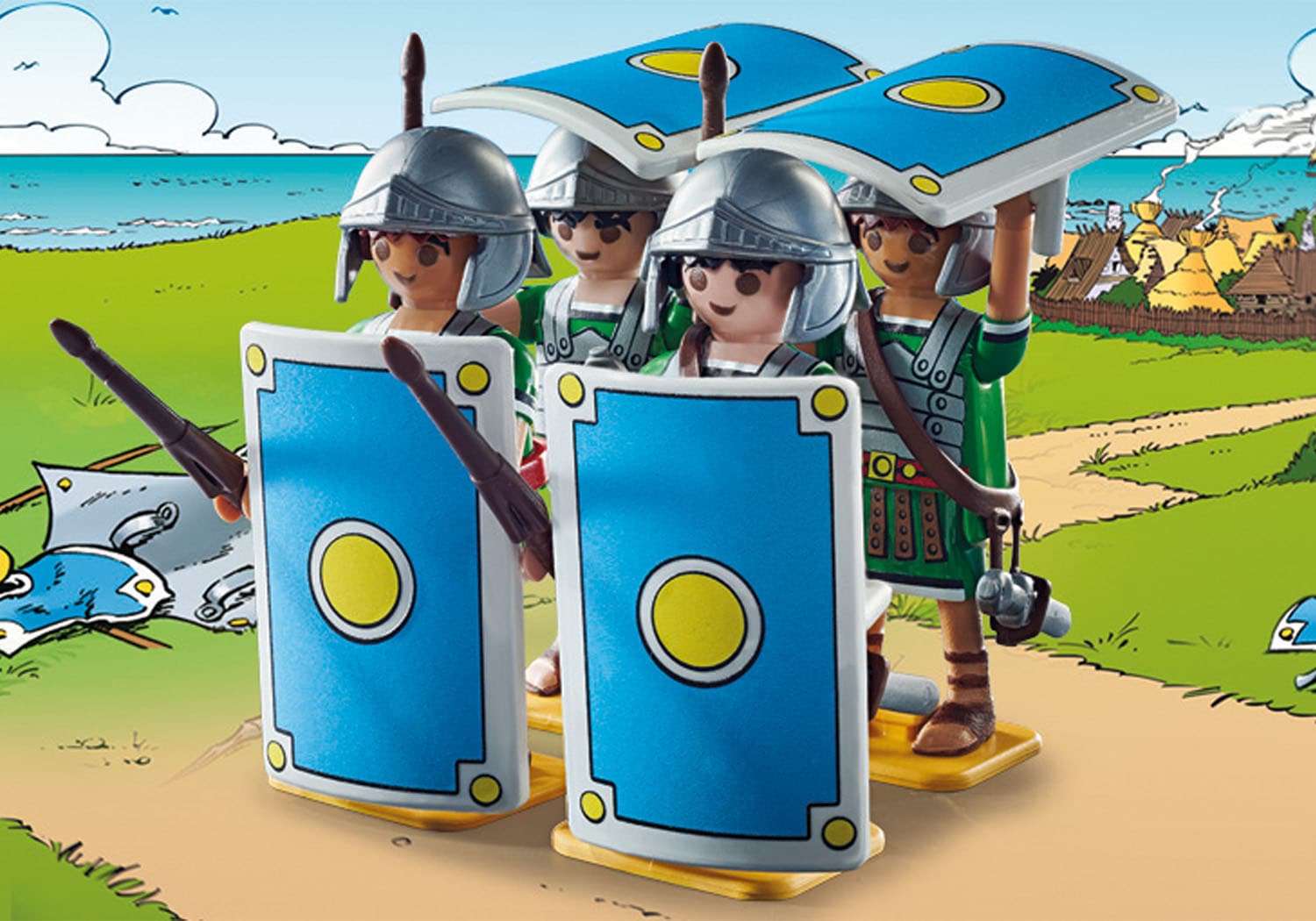Playmobil® Konstruktions-Spielset »Römertrupp (70934), Asterix«, (27 St.), Made in Germany