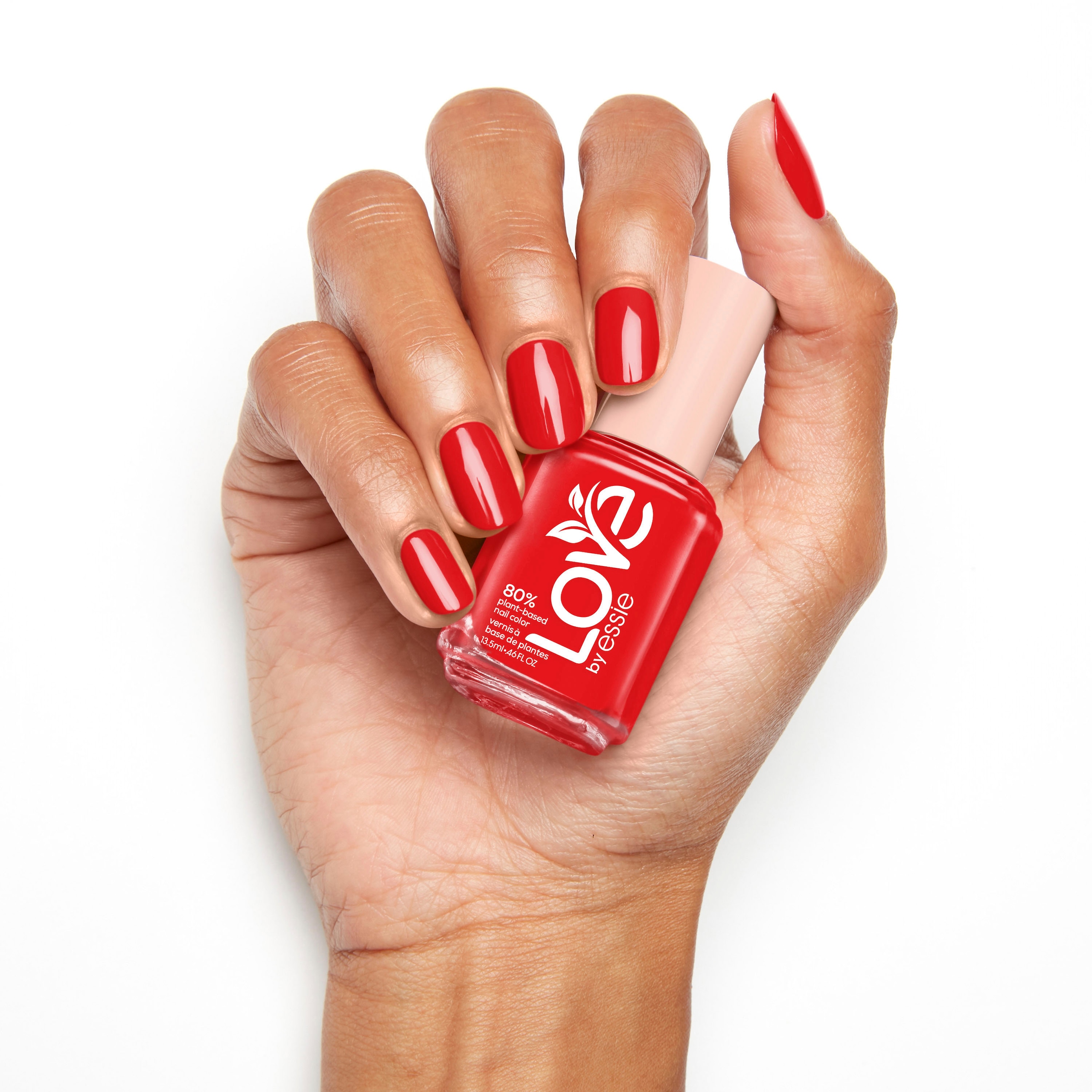 essie Nagellack »Love«, 80% pflanzenbasierte, natürliche Formel