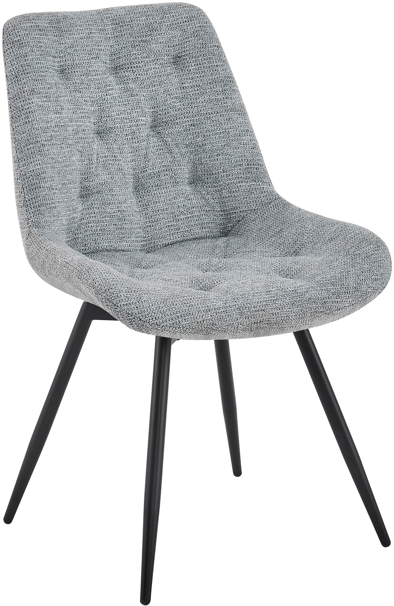 byLIVING Esszimmerstuhl »Aragon« (Set) 2 Stk.360 Grad drehbarer Stuhl, hochwertiger Webstoffbezug mit Steppung