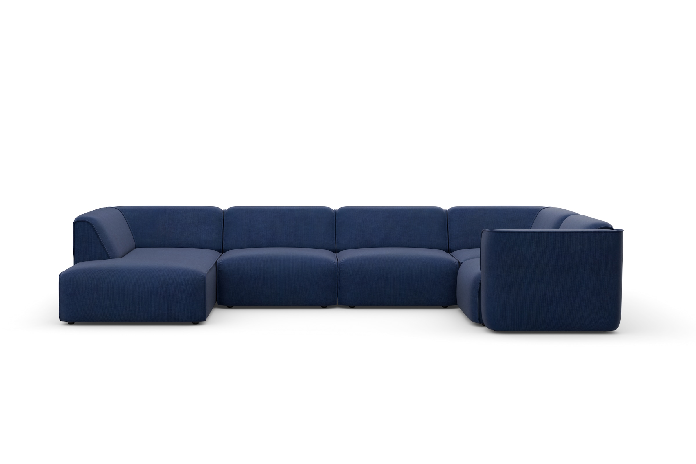 RAUM.ID Wohnlandschaft »Merid U-Form, jederzeit durch Module erweiterbar, B/T/H: 367/206/70 cm«, als Modul oder separat verwendbar, für individuelle Zusammenstellung
