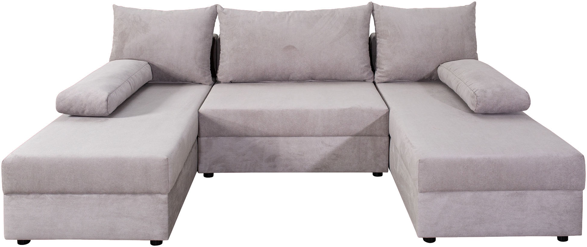 COLLECTION AB Wohnlandschaft »Pico U-Form«, Wohnlandschaft,2 X Ottomane,Polyätherschaum Polsterung