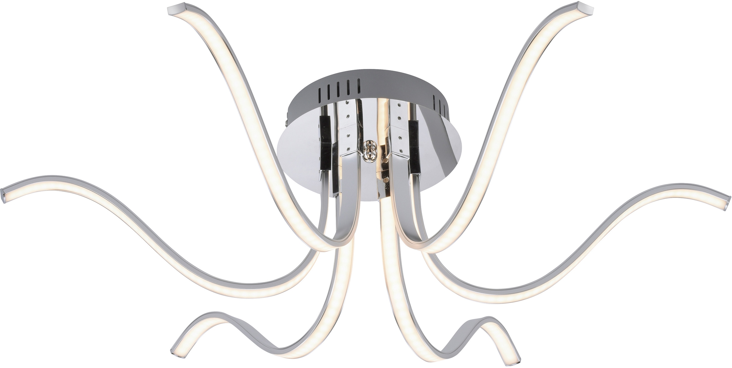 JUST LIGHT LED Deckenleuchte »VALERIE«, 6 flammig, Leuchtmittel LED-Board | LED wechselbar, LED Deckenlampe