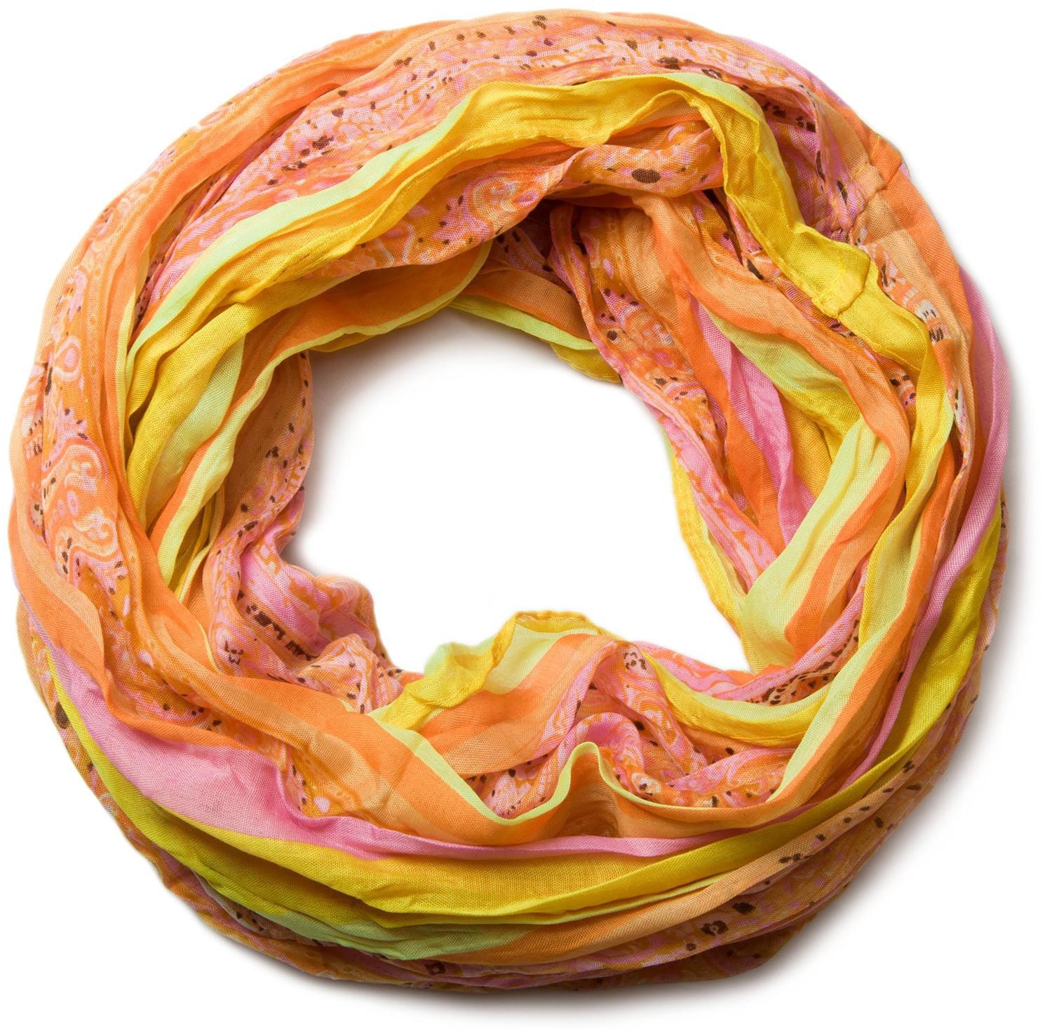 styleBREAKER Loop »Loop mit Streifen Paisley Muster« 1 Stk.