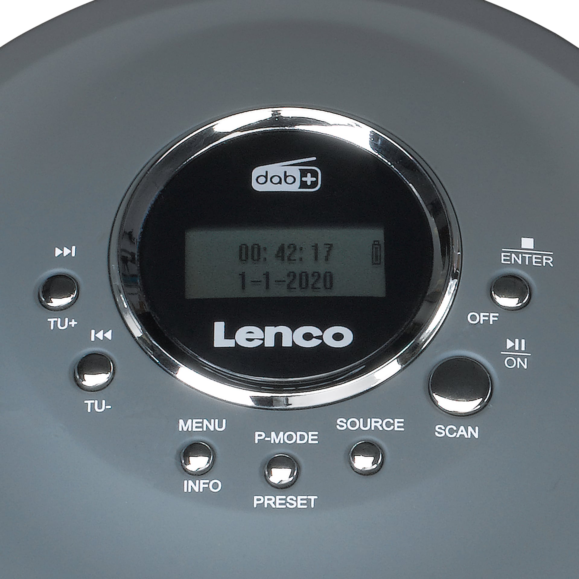 Lenco Radio »CD-400GY - Tragbarer CD/MP3-Player«