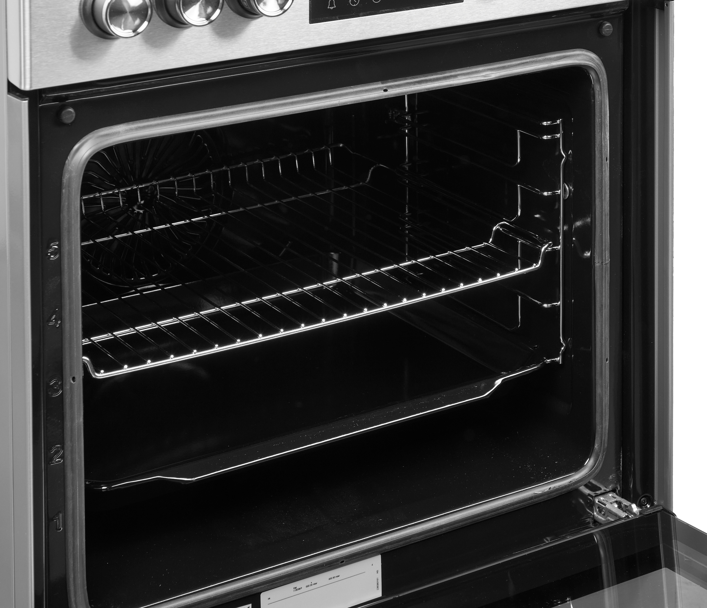 BEKO Gas-Standherd »FBM62320XDSL« mit Teleskopauszug nachrüstbar Multifunktionsdisplay – Übersichtliche Information auf einen Blick