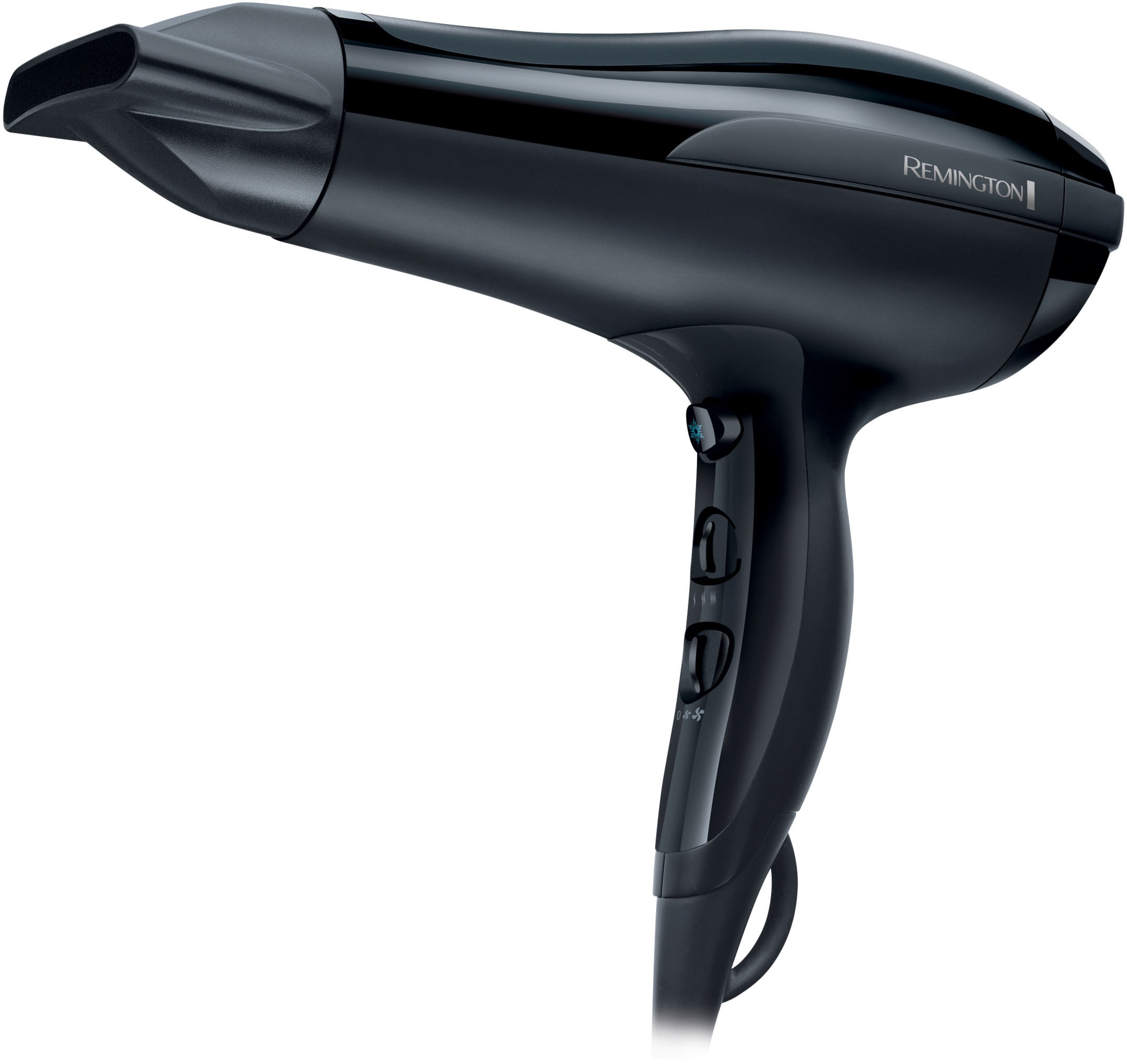 Remington Haartrockner »D5210«, 2200 W, 1 Aufsätze, mit Ionenpflege leicht & leistungstark, Keramik-Ionen-Ring
