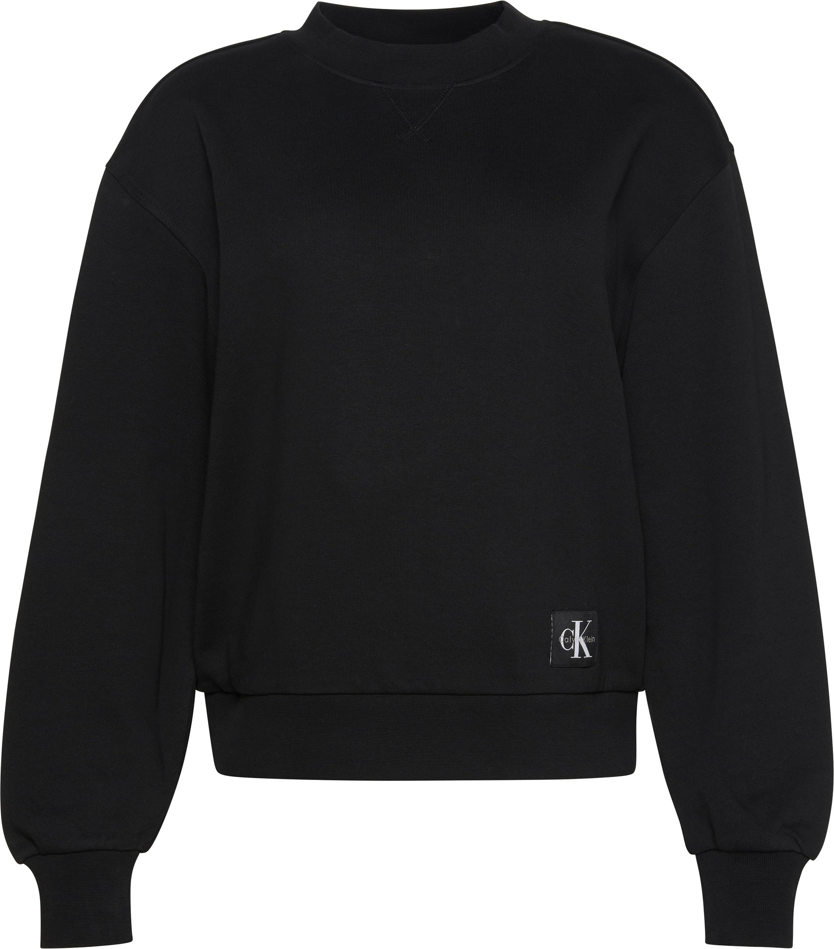 Calvin Klein Jeans Sweatshirt »A- LS BADGE LOGO TERRY CREW NK«, Mit Rundhalsausschnitt