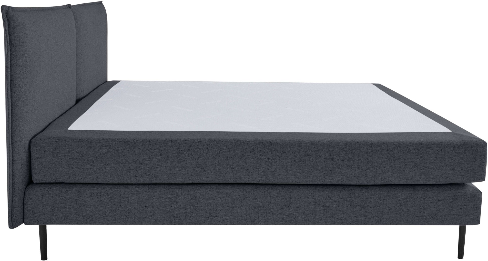 LeGer Home by Lena Gercke Bett »ERIK Boxbett mit Bonnell-/Taschen-Federkernmatratze, Breite 160/180cm« wahlweise Härtegrad der Matratze H2/H3/H4, Polsterbett mit/ohne Topper