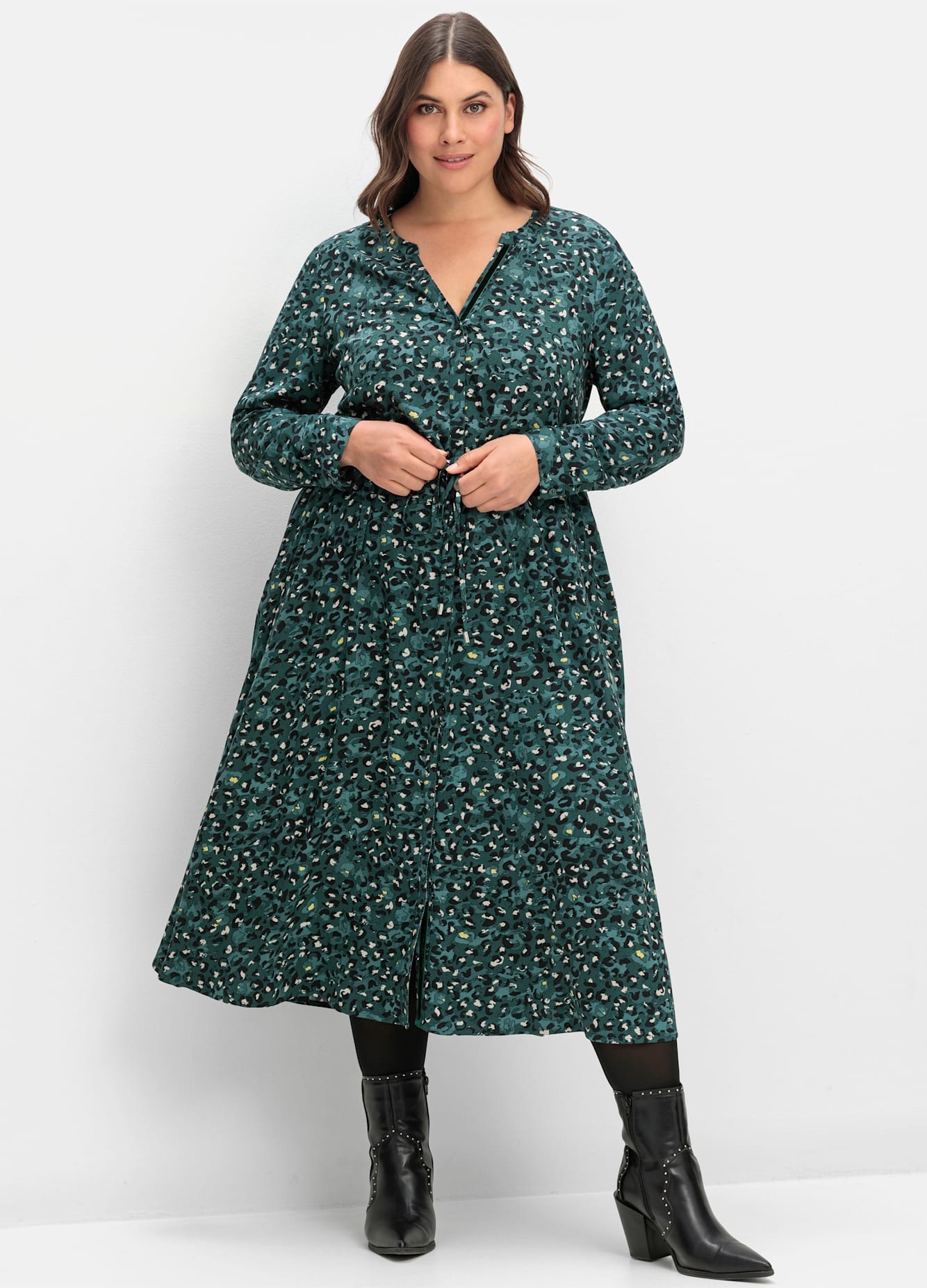Sheego Blusenkleid »Blusenkleid«
