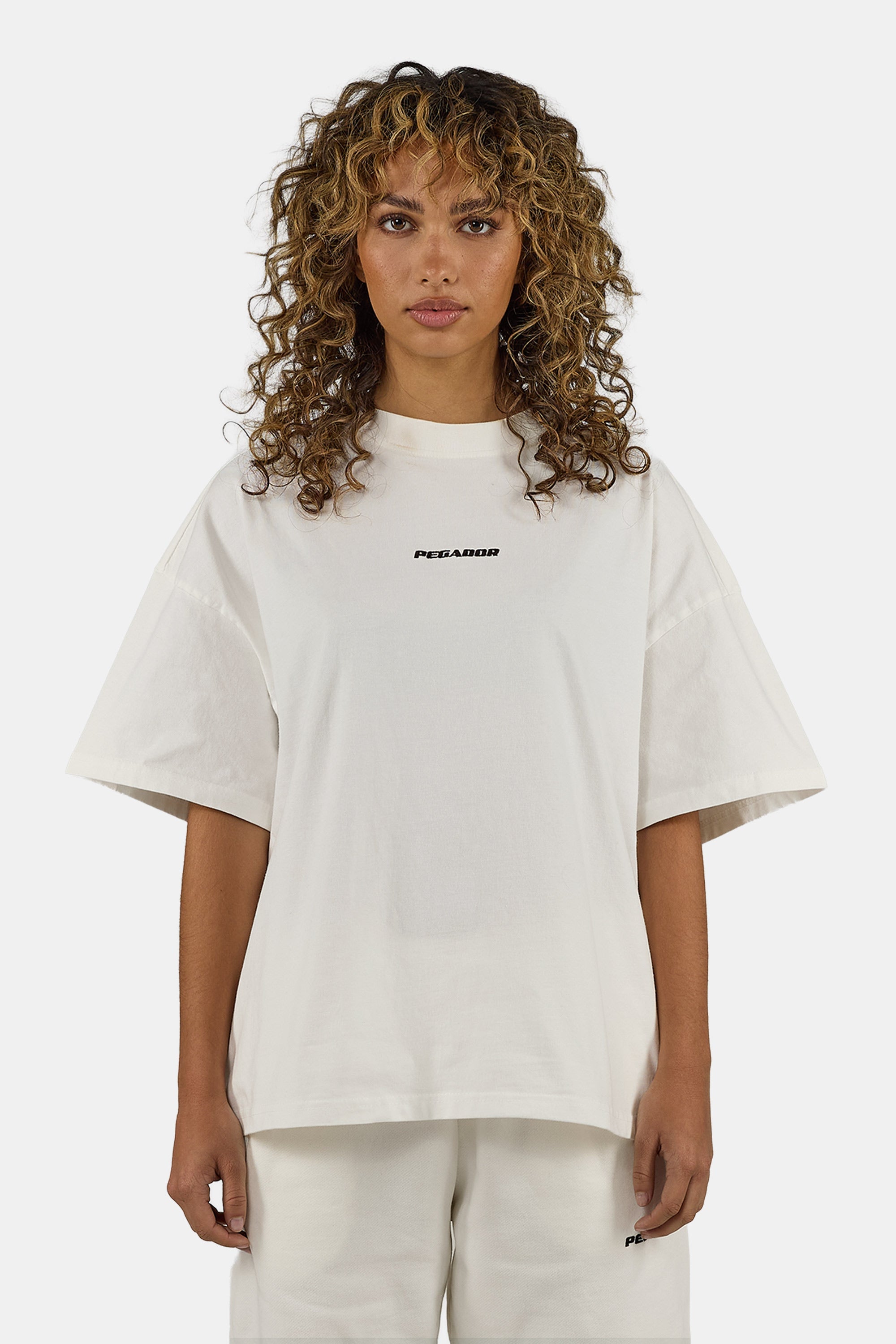PEGADOR T-Shirt »Bracy Heavy Oversized Tee« Baumwolle, oversize