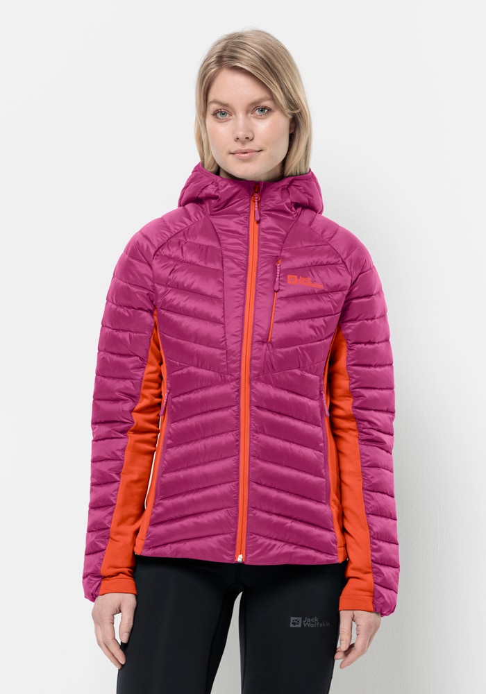 Funktionsjacke »ROUTEBURN PRO INS JKT W«, mit Kapuze