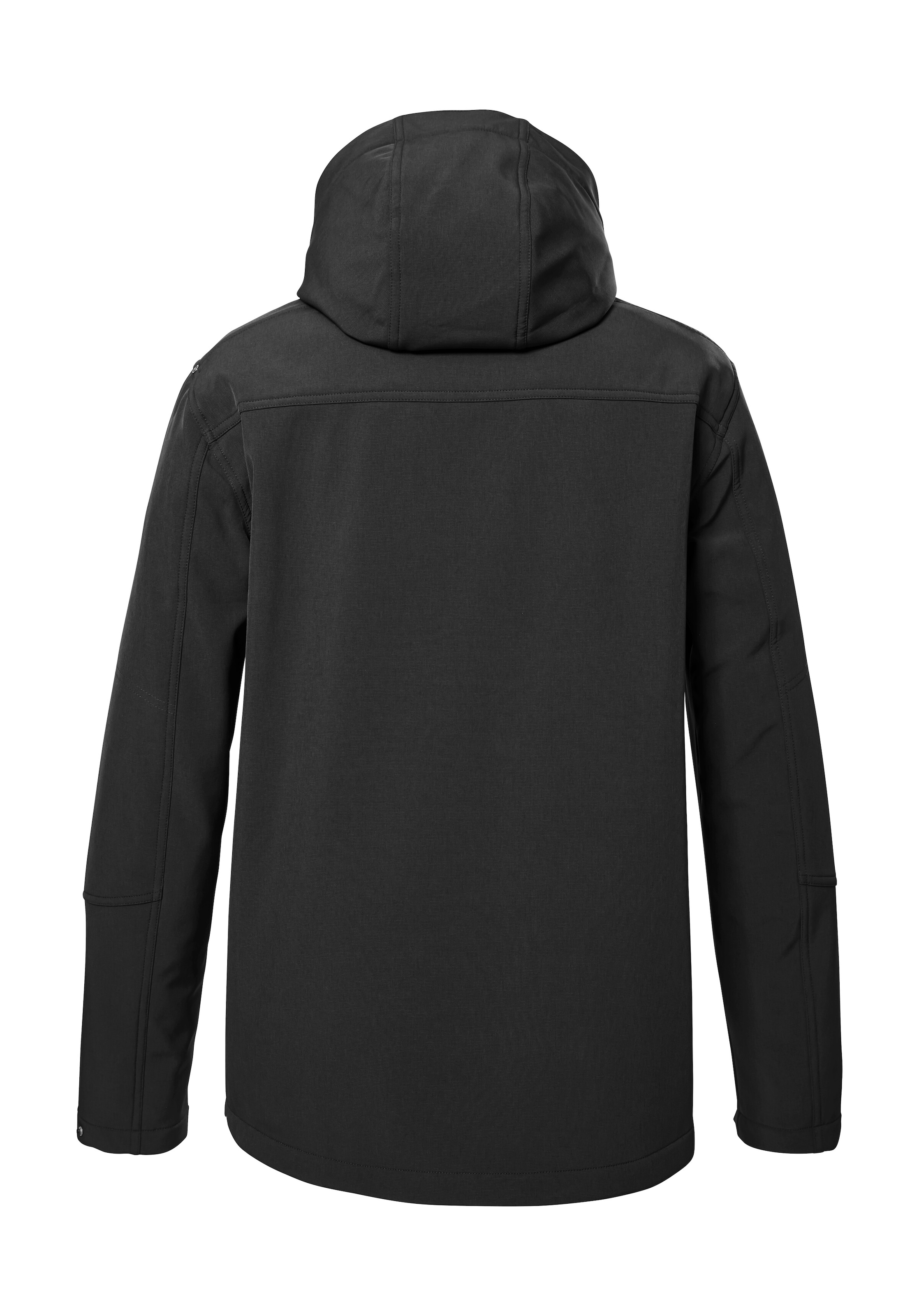 Killtec Softshelljacke »Herren Softshelljacke«, Wasserabweisende Softshelljacke mit Fleece, abnehmbarer Kapuze