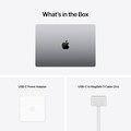 Apple Notebook »MacBook Pro 14 MKGP3 (2021) 14,2", mit Apple M1 Chip, 4K Retina, 16 GB RAM«, (35,97 cm/14,2 Zoll), Apple, M1 Pro, 512 GB SSD