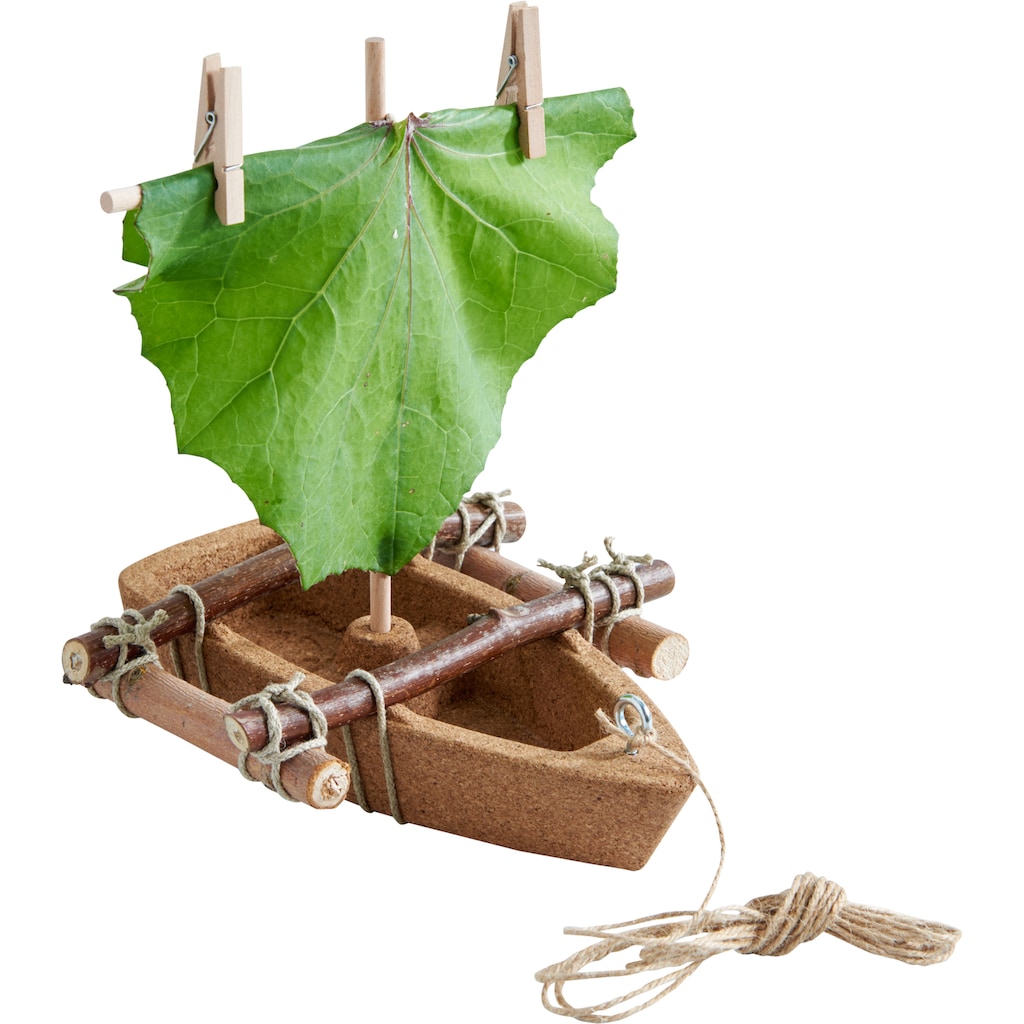 Haba Modellbausatz »Holzspielzeug, Terra Kids, Korkboot-Bausatz«