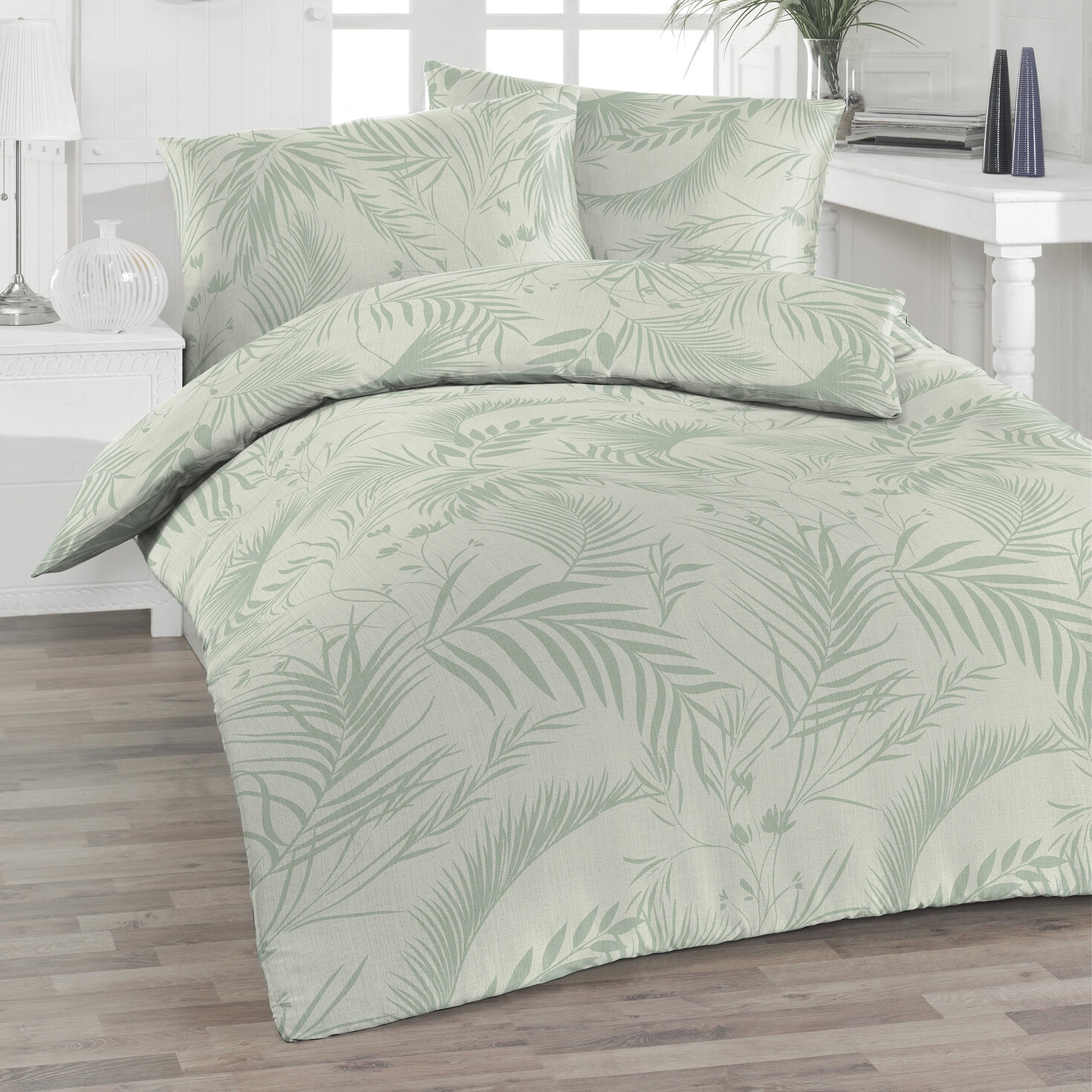 Florella Bettwäsche »Eliora, Soft-Touch Seersucker, 50 % Viskose (Bambus), 50 % Baumwolle«