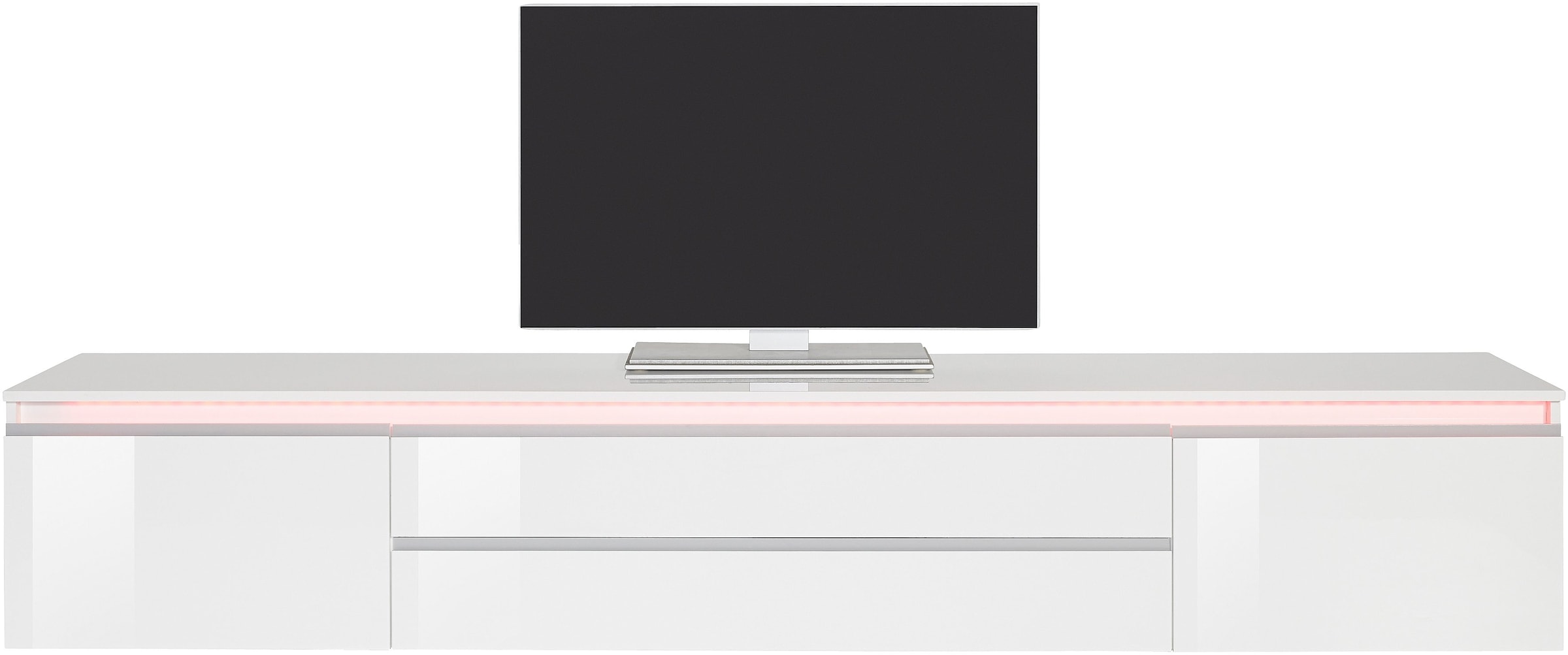 INOSIGN Lowboard »Magic,Lowboard,TV-Kommode,TV-Möbel,TV-Bank«, mit 2 Türen und 2 Schubkästen (B/T/H) 240x40x40 cm