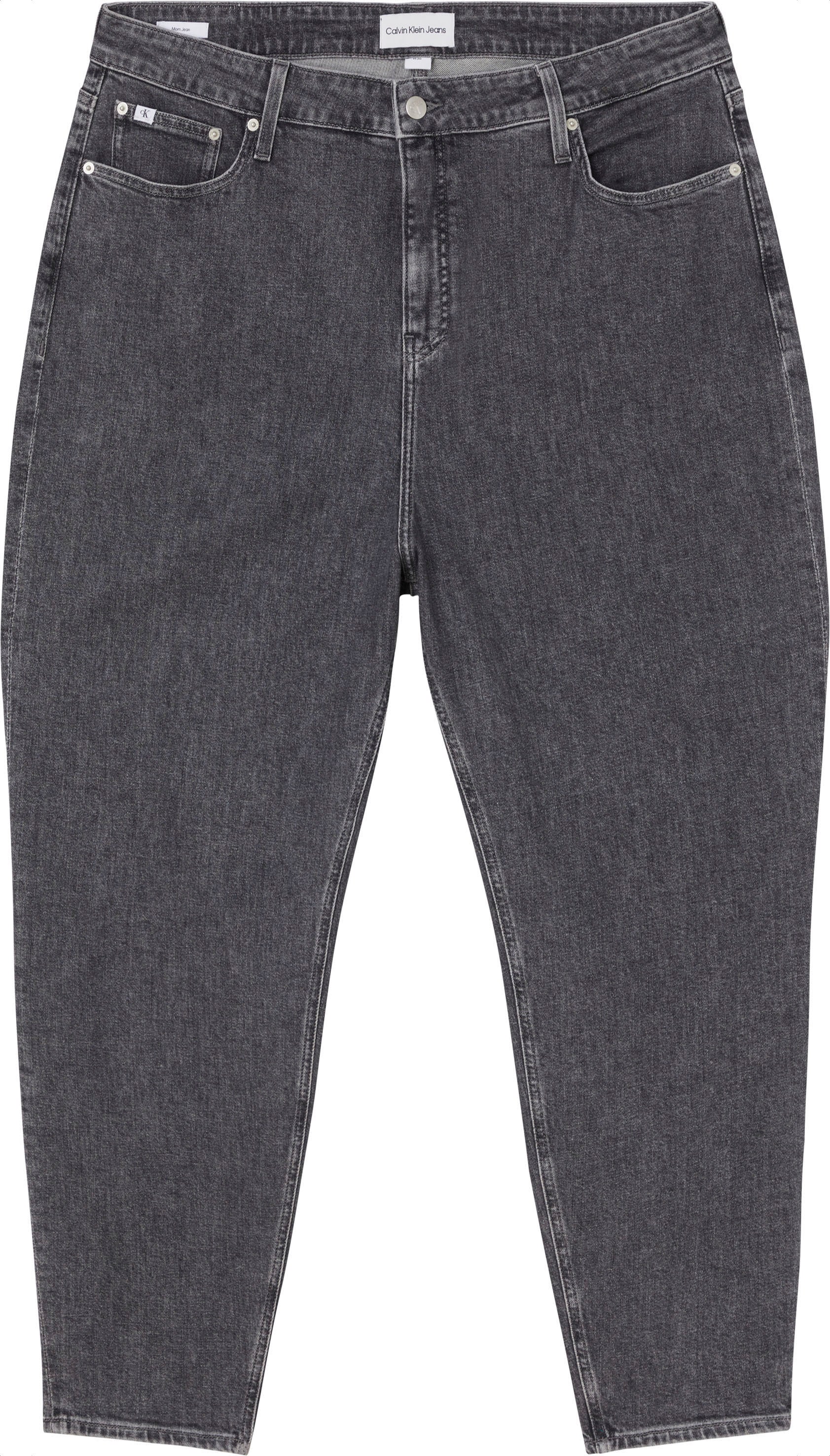 Calvin Klein Jeans Plus Mom-Jeans »MOM JEAN PLUS« mit Calvin Klein Jeans Leder-Badge