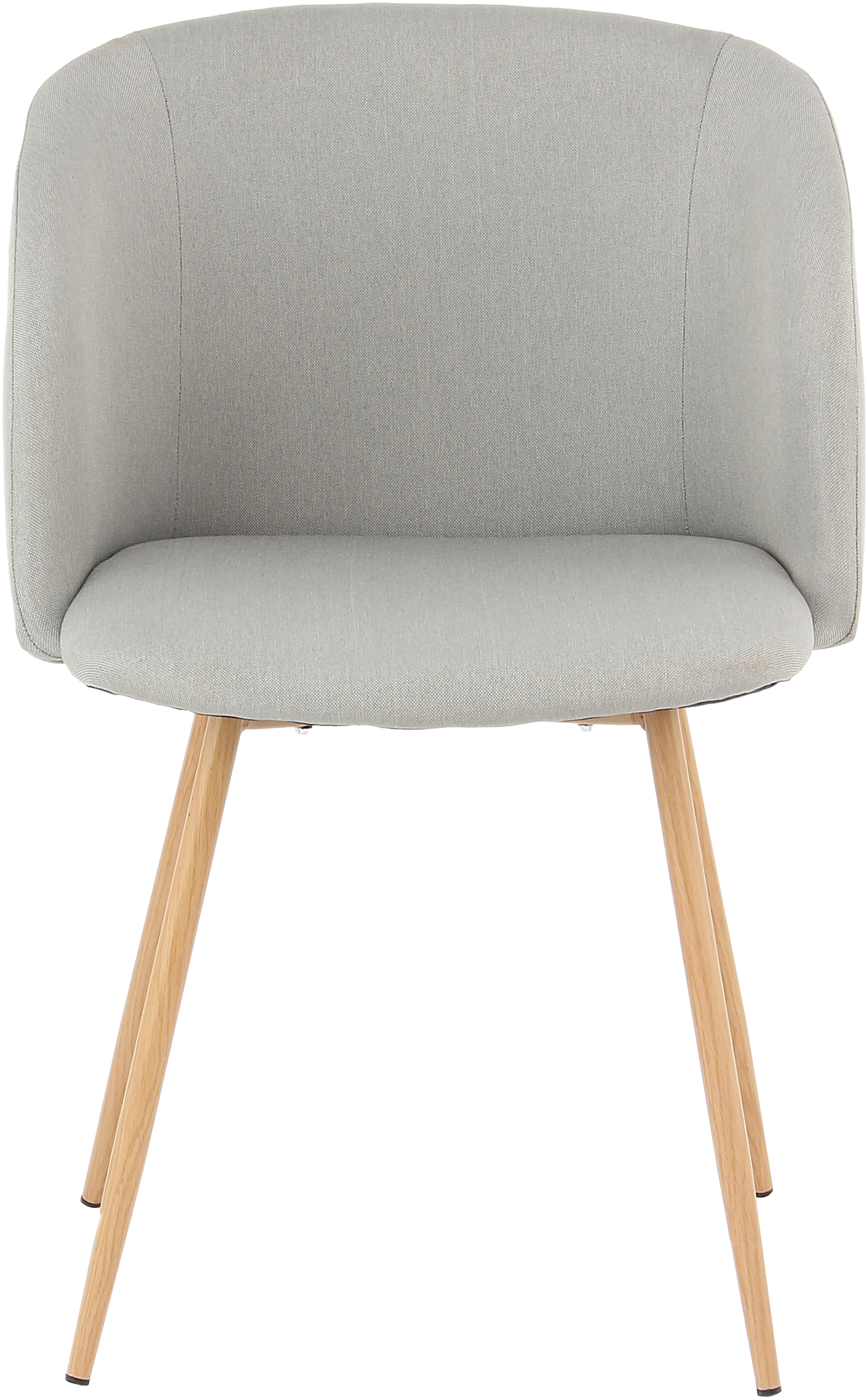 Kayoom Polsterstuhl »Stuhl Celina 110 2er-Set Grau,samtweicher Bezug in moderner Farbgebung« (Set) 2 Stk.samtweicher Bezug, bequem, zeitlos, Hingucker in jedem Wohnbereich