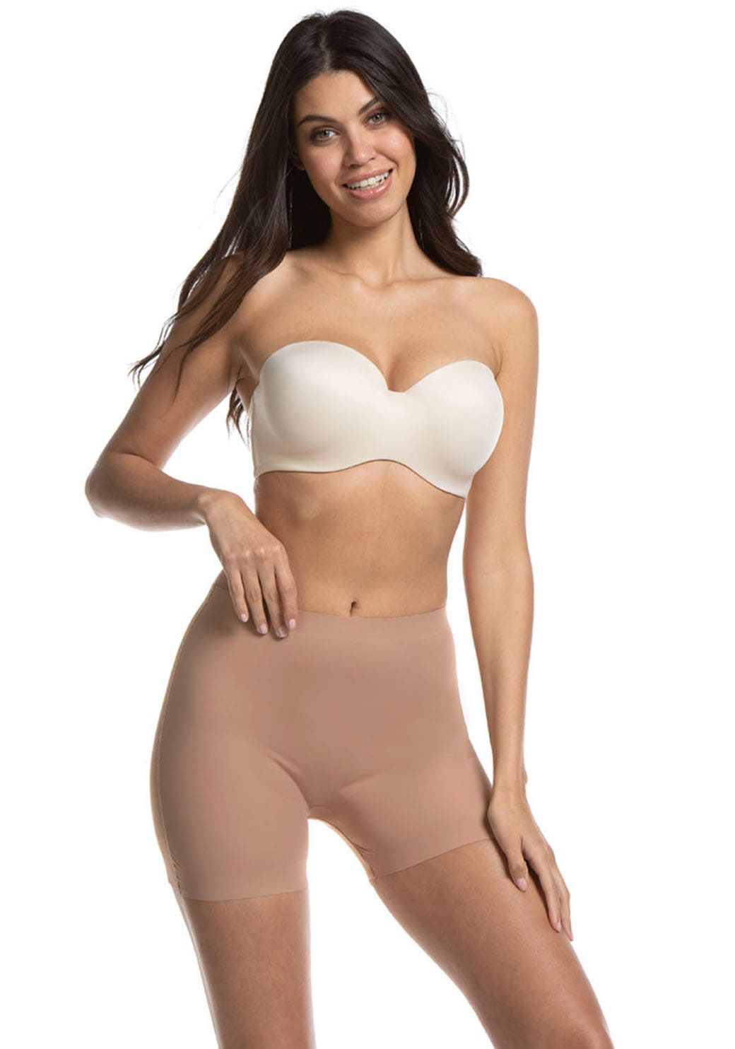 MAGIC Bodyfashion Shapinghose »Maxi Short«, feste Formung des unteren Bauches, der Hüften und der Oberschenkel