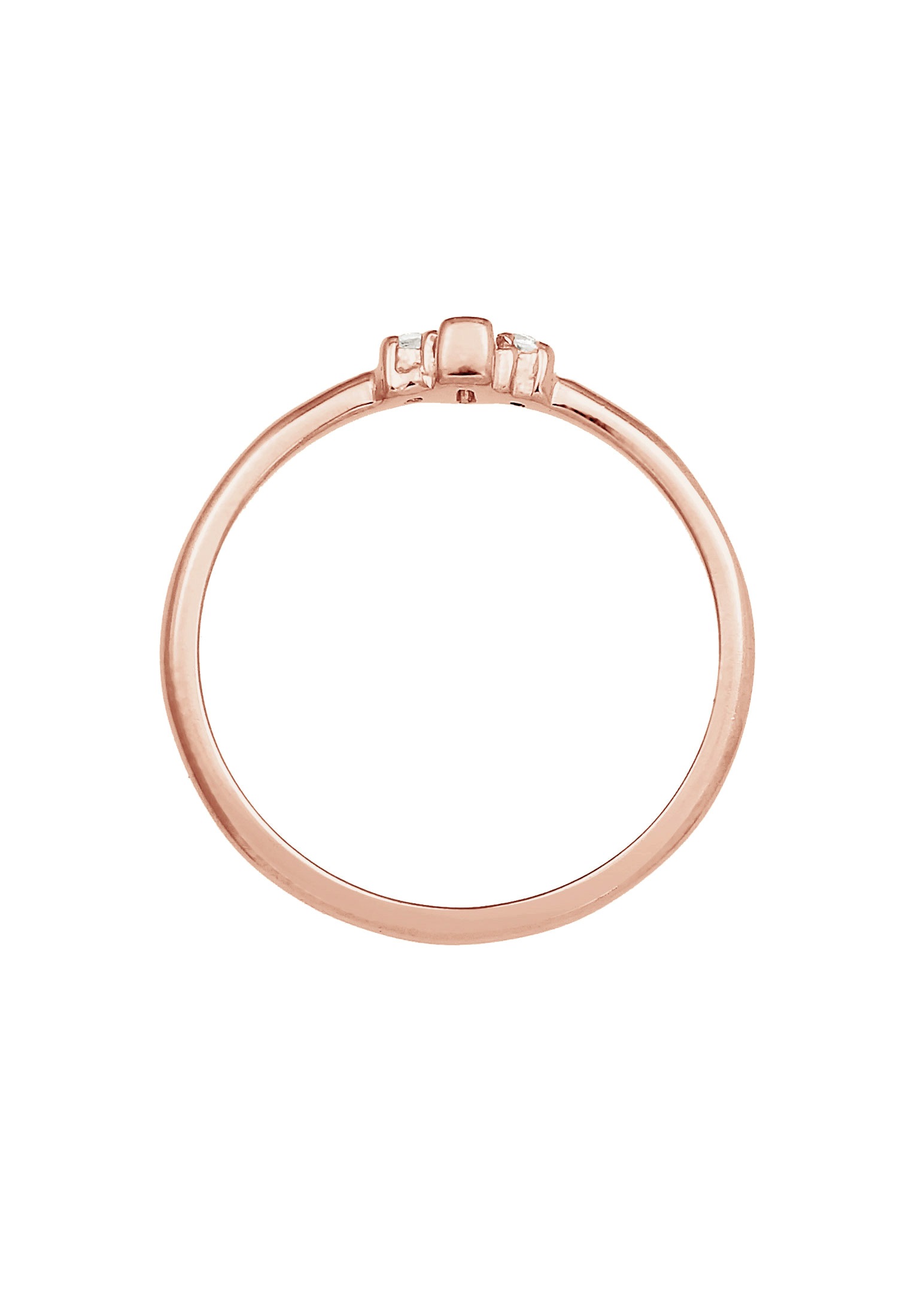 Elli Premium Trauring »Ring Topas Edelstein Rechteck Verlobung 925 Silber«