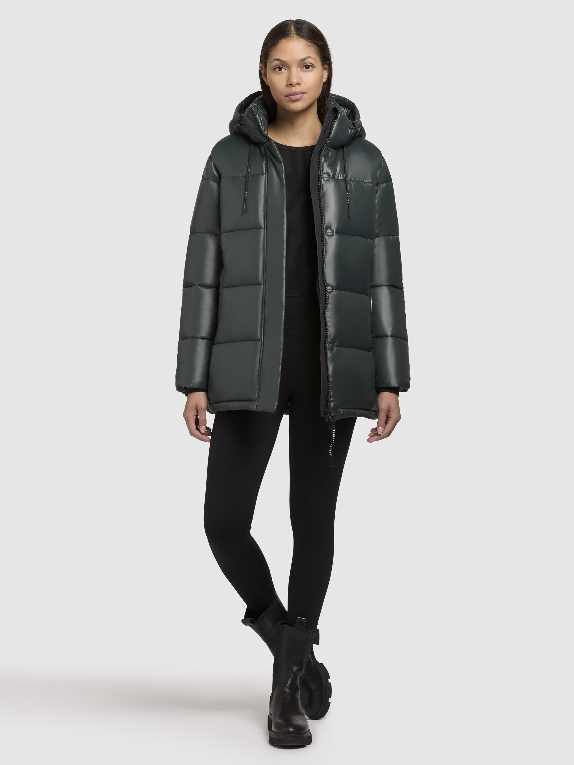 khujo Steppjacke »Steppjacke Word3 Satin-YM«