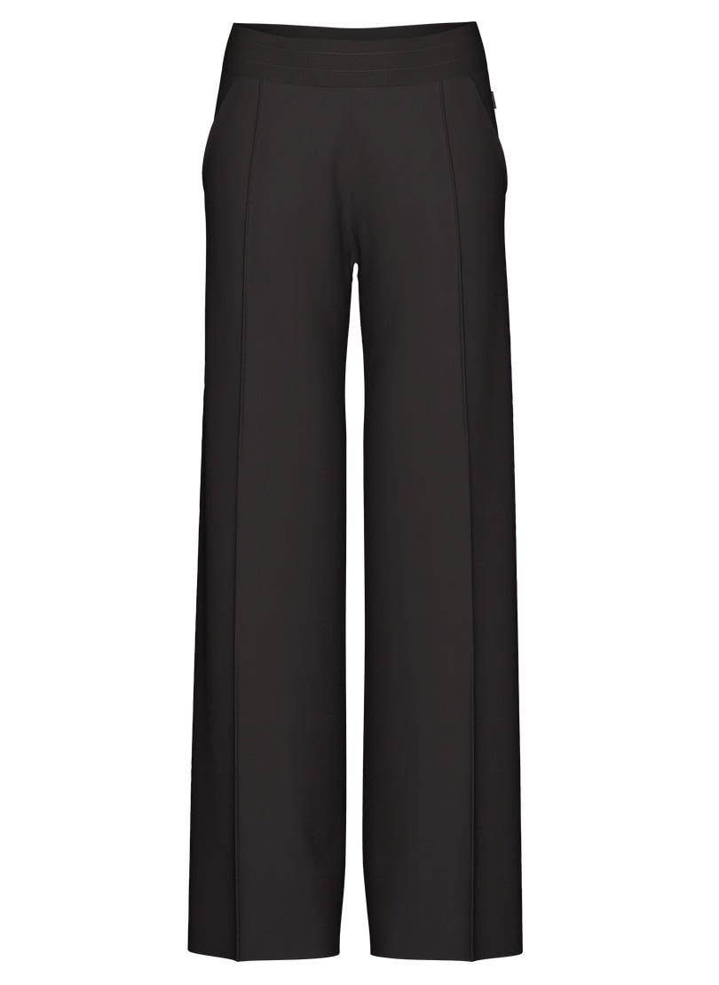 Trigema Jerseyhose »TRIGEMA Jogginghose mit weitem Bein«, (1 tlg.)