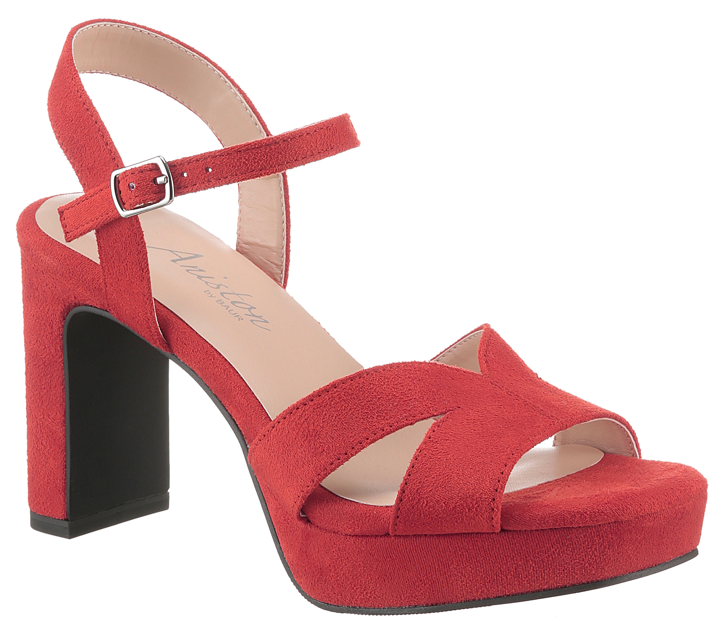 Aniston SHOES High-Heel-Sandalette, Sommerschuh, Abendsanale, Plateau - NEUE KOLLEKTION