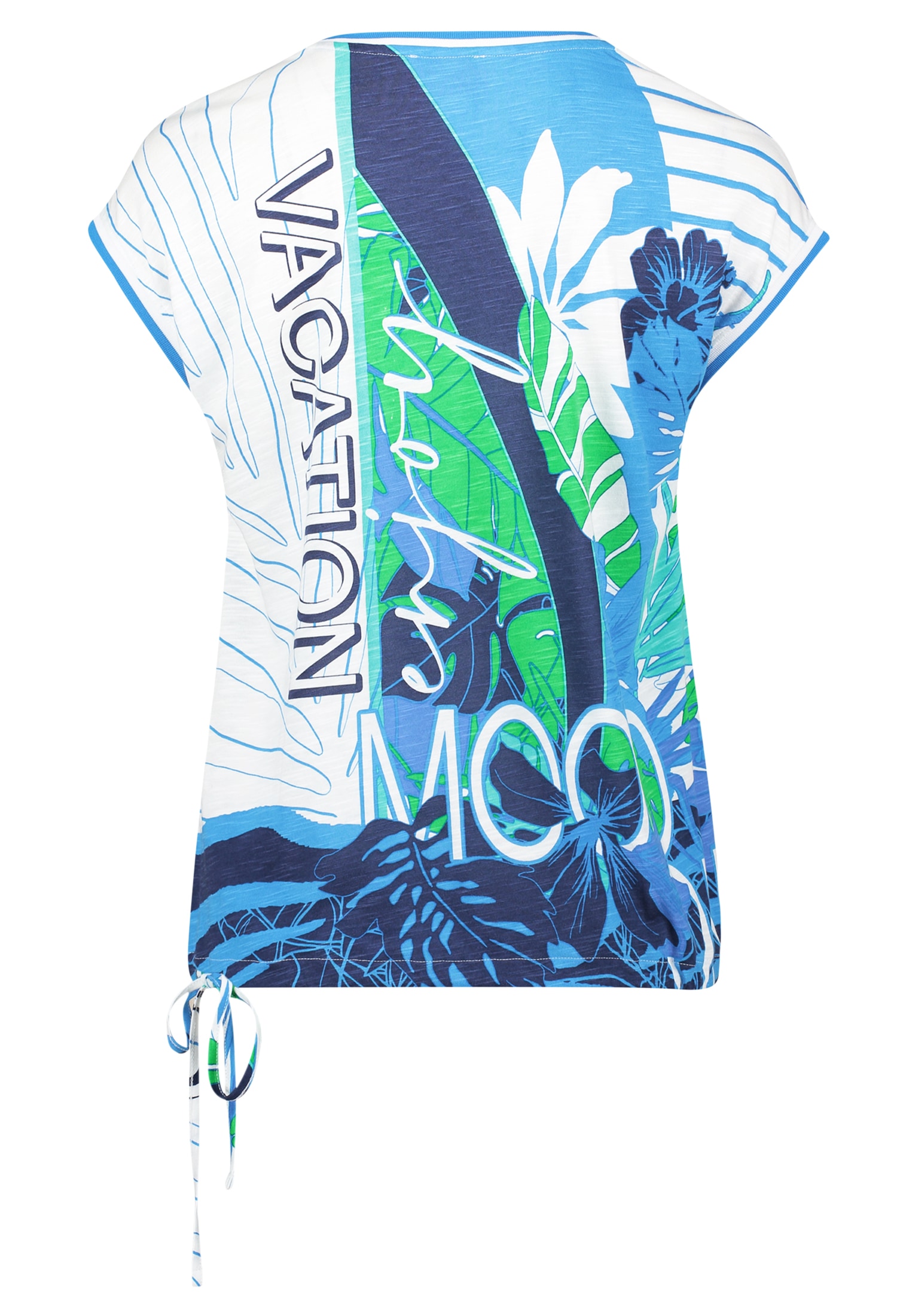 Betty Barclay Kurzarmshirt »Printshirt mit Tunnelzug«