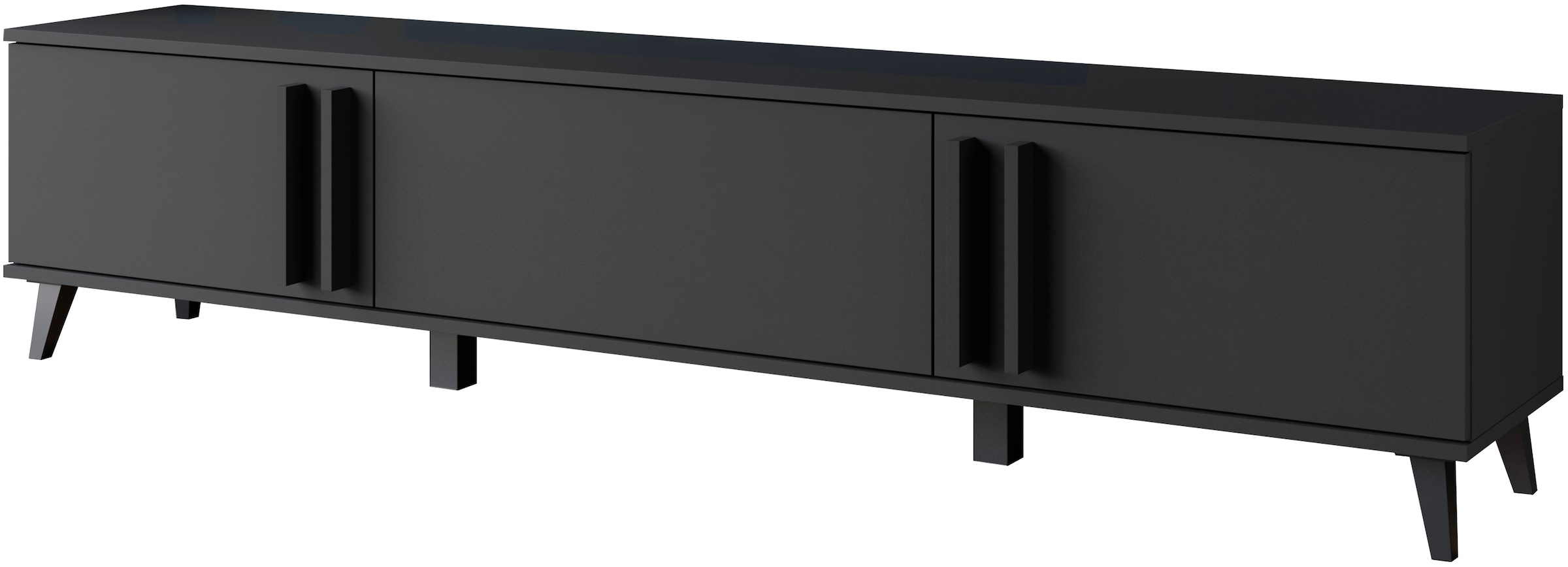 INOSIGN Lowboard »Helsinki, TV-Kommode Breite 180cm« 1 Stk. tlg. modernes Design, 3 Klapptüren