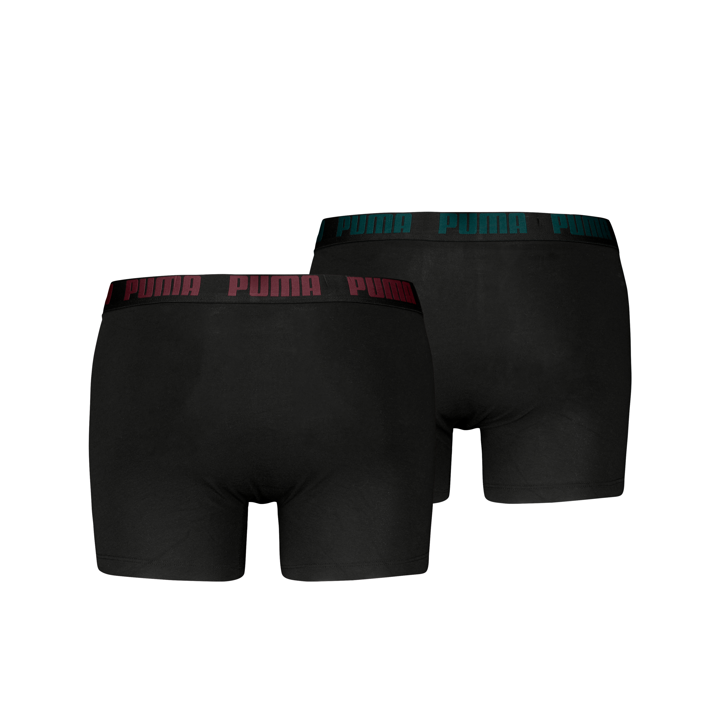 PUMA Boxershorts »PUMA MEN EVERYDAY BASIC BOXERS 2P« Packung, 2er Pack,  mit Logobund