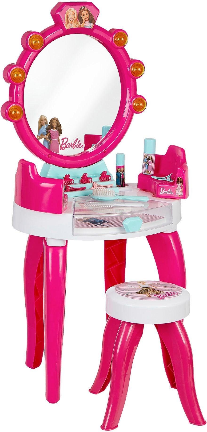Klein Schminktisch »Barbie Schönheitsstudio mit Zubehör«, mit Licht- und Soundfunktion kaufen