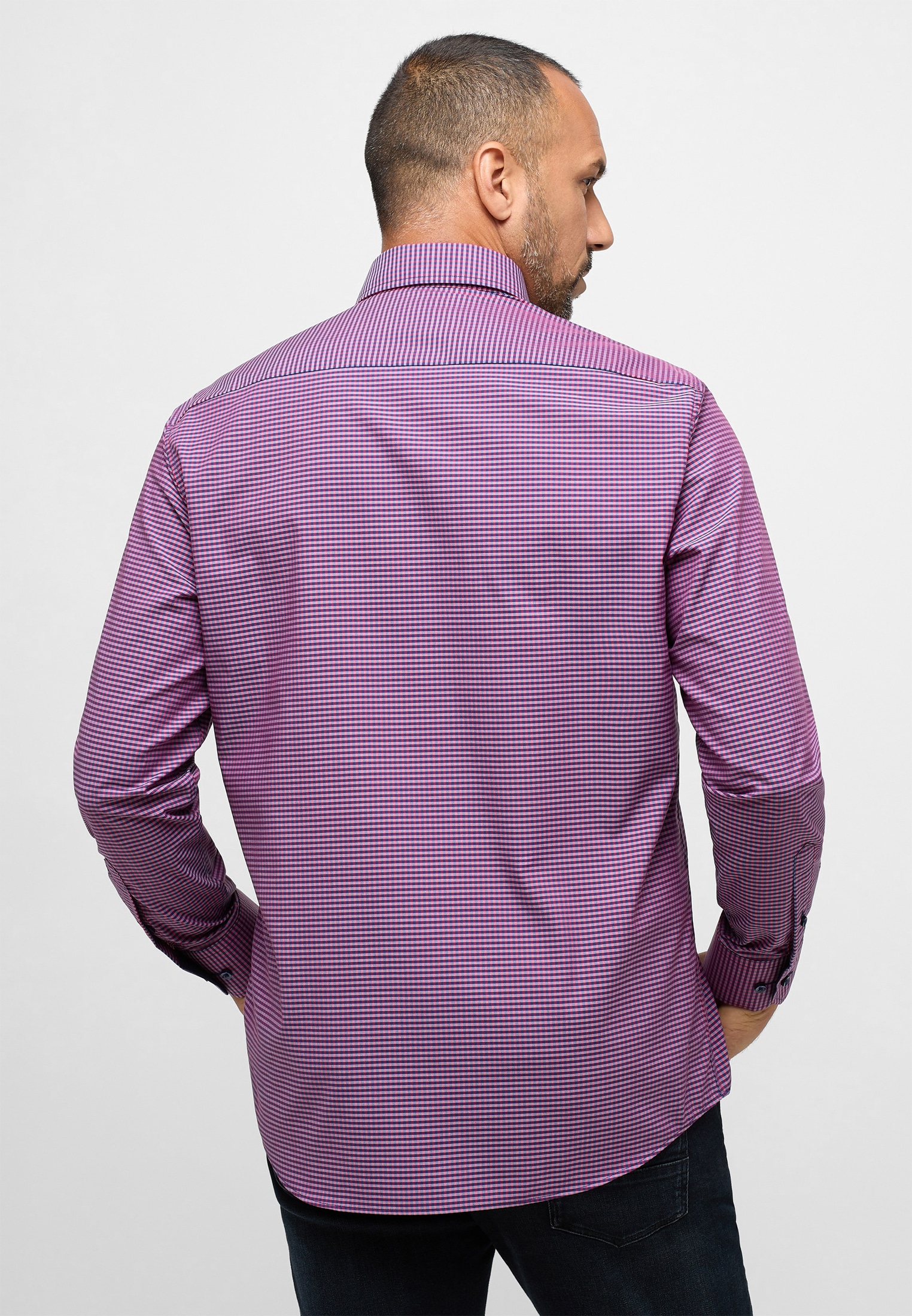 Eterna Langarmhemd »COMFORT FIT«, NON IRON (bügelfrei)