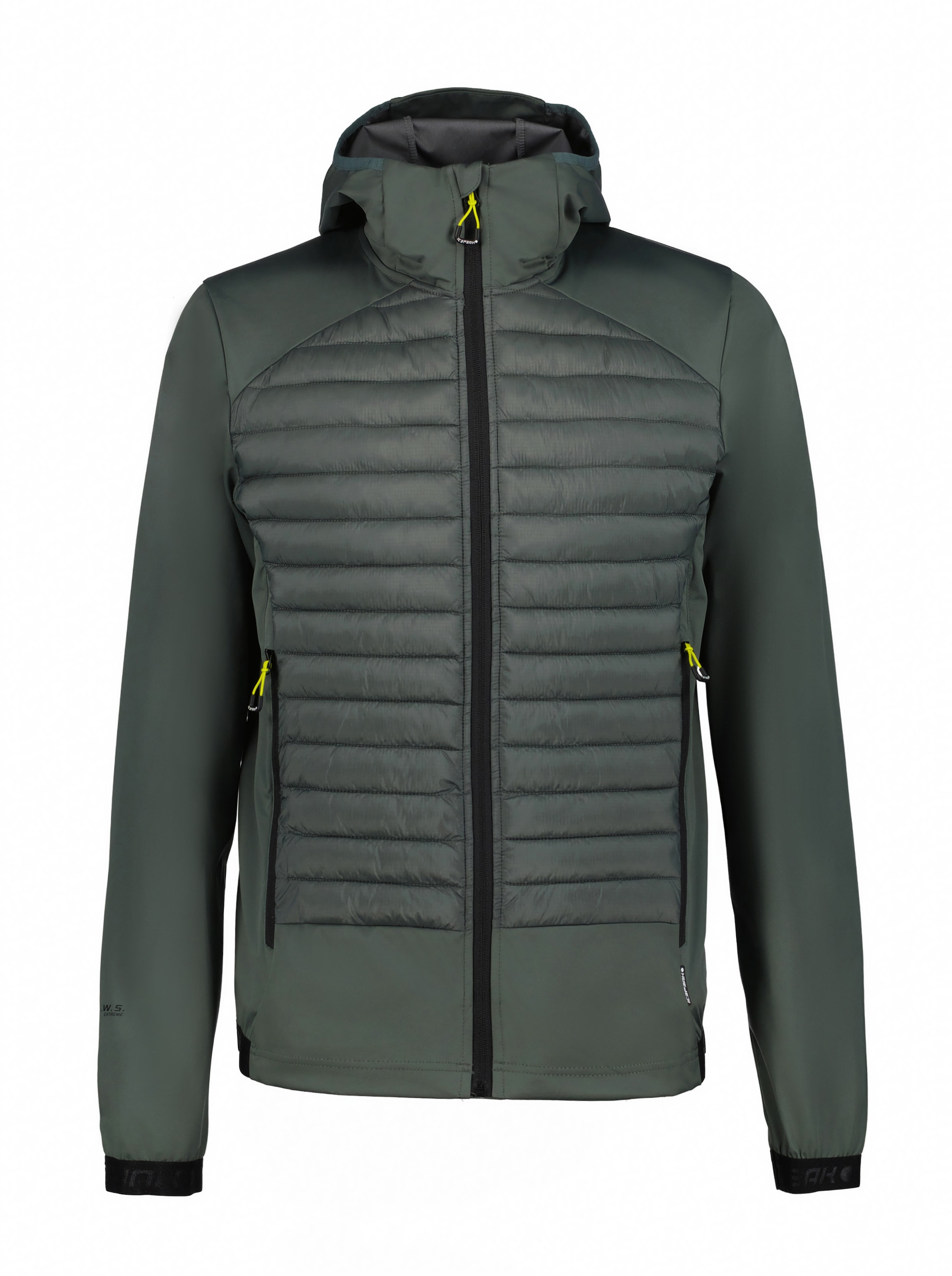 Icepeak Softshelljacke »H HYBRID SOFTSHELLJACKE DEEPSTEP«, mit Kapuze