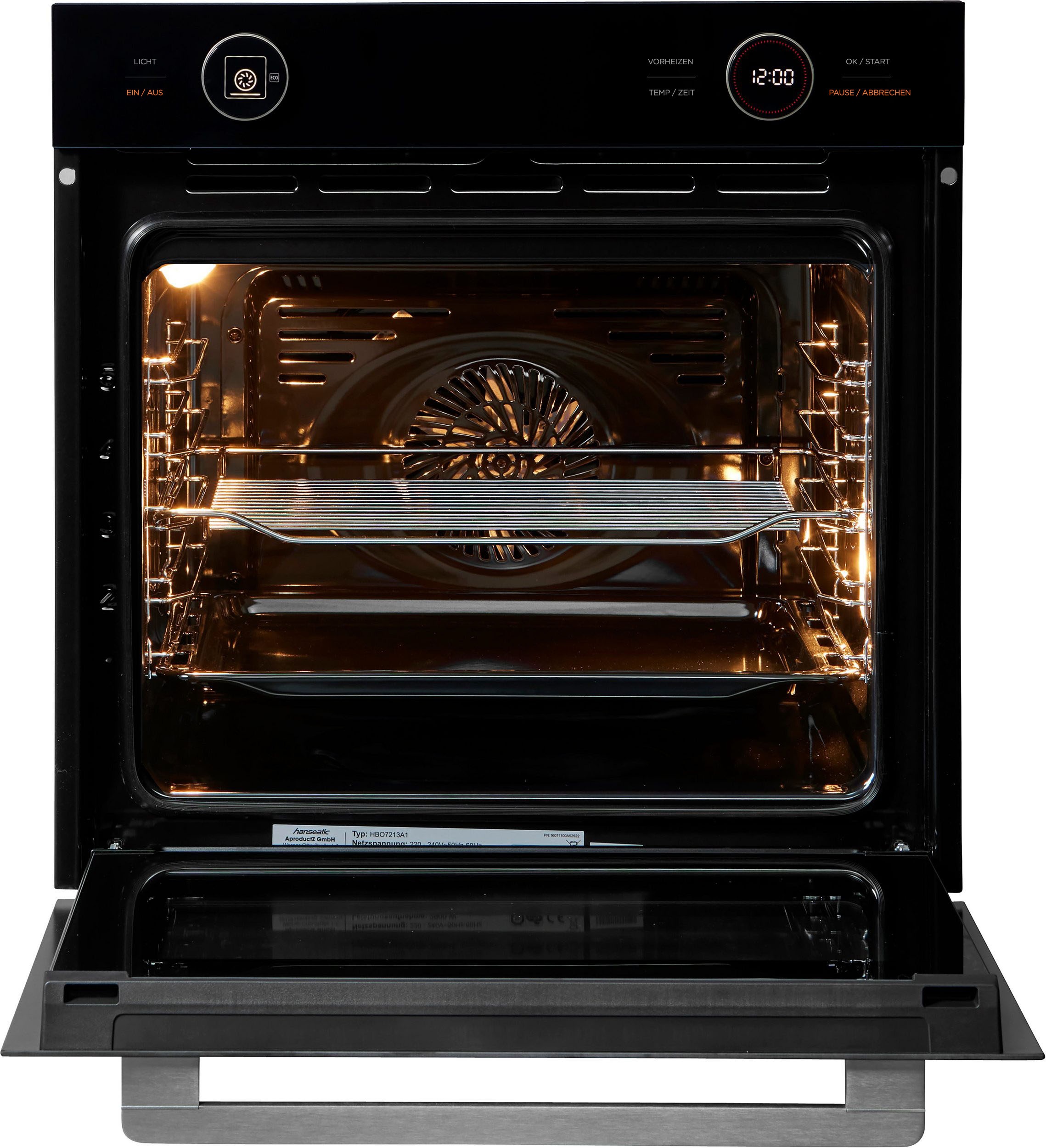 Hanseatic Backofen »HBO7213A1« inkl. 3 Jahre Herstellergarantie