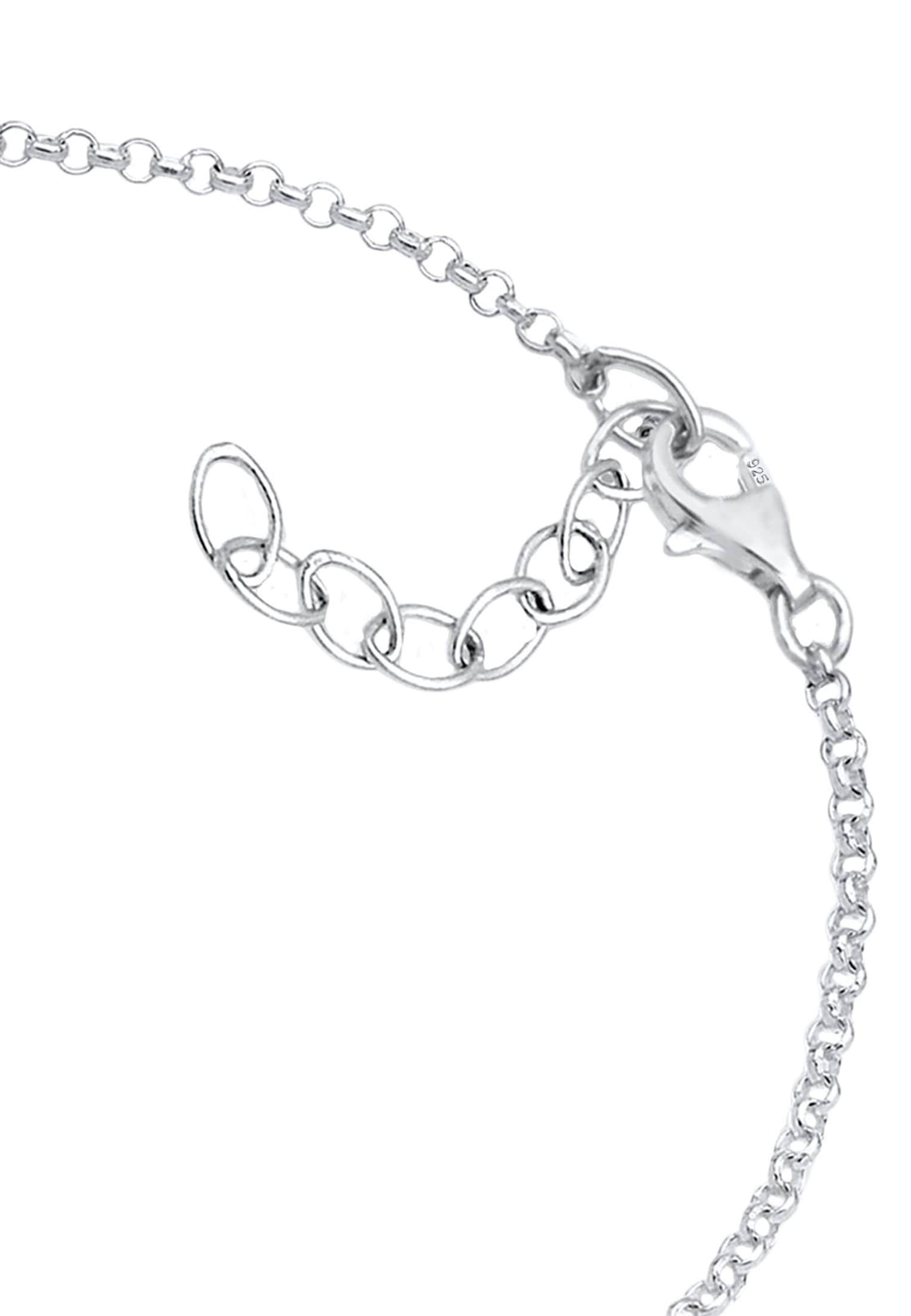 Elli Fußkette »Fußschmuck Engelsflügel Flügel 925 Silber«