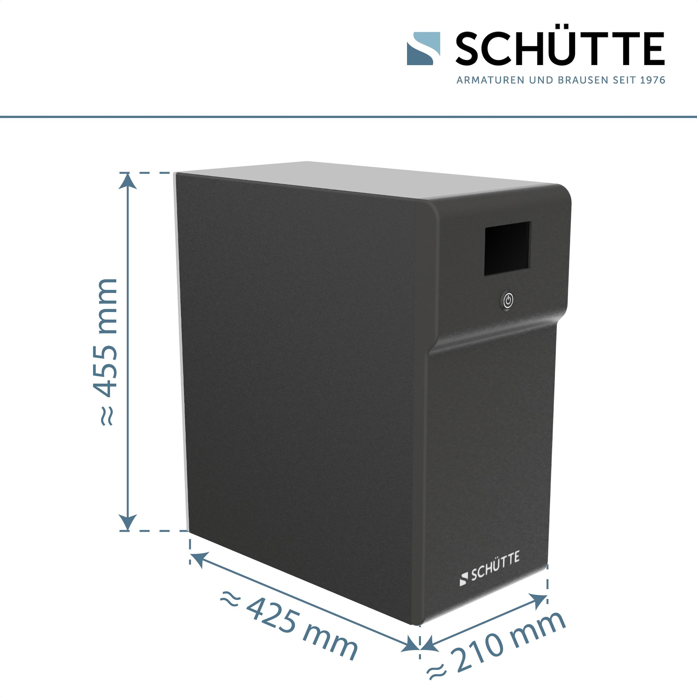 Schütte Küchenarmatur »"AQUADUCT" Sprudelwasser-Spültischarmatur« mit Kühlsystem, Filter, Filterkopf und handelsüblicher CO2-Kartusche