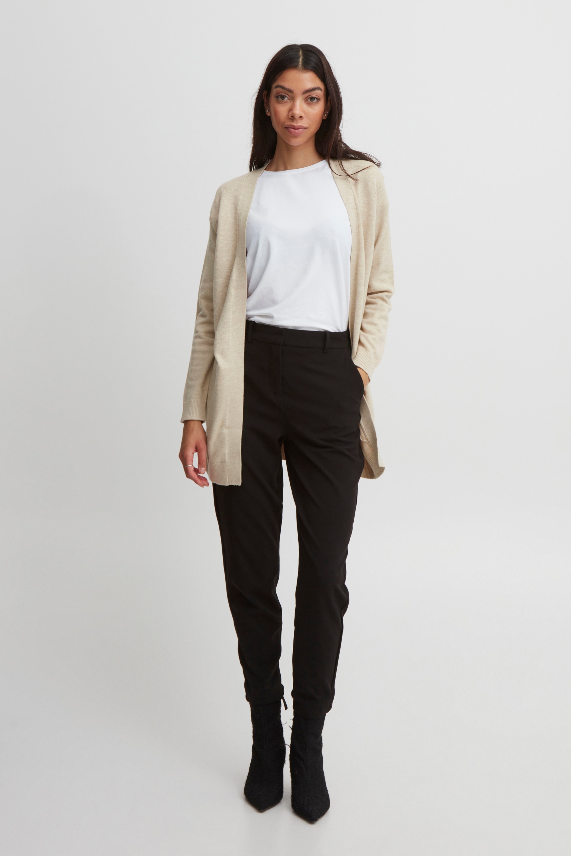 b.young Strickjacke »Damen Langarm BYNONINA«